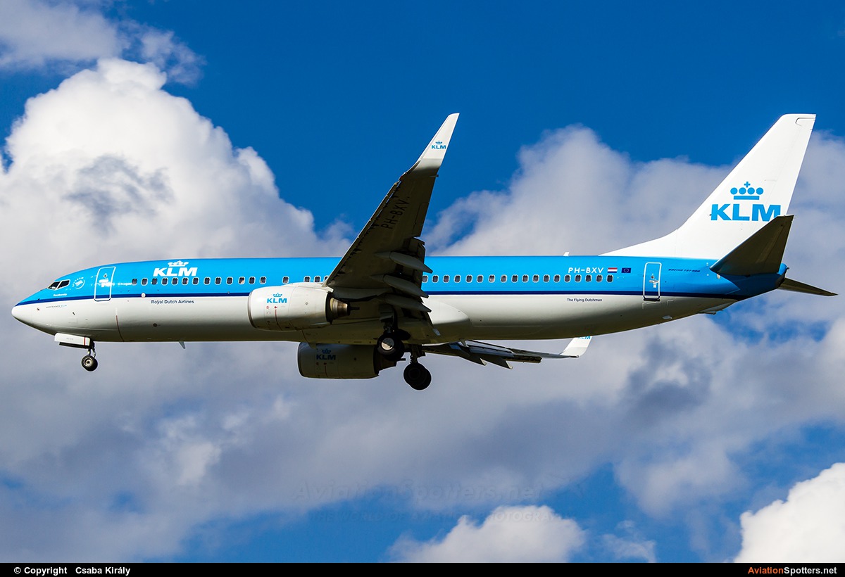KLM  -  737-800  (PH-BXV) By Csaba Király (Csaba Kiraly)