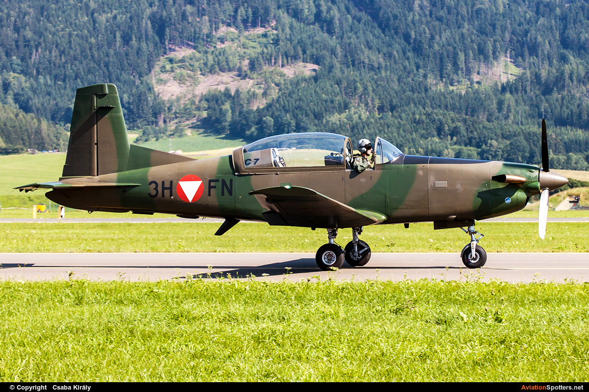 Austria - Air Force  -  PC-7 I & II  (3H-FN) By Csaba Király (Csaba Kiraly)