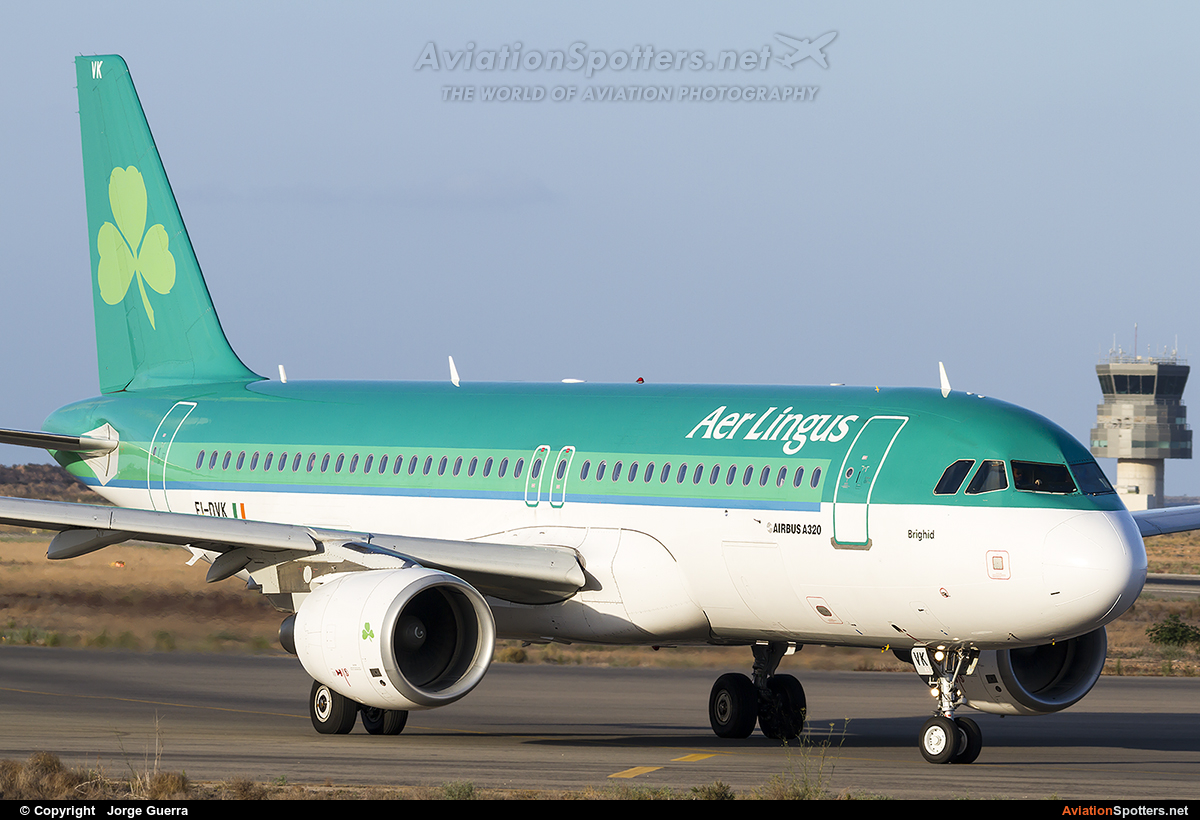 Aer Lingus  -  A320  (EI-DVK) By Jorge Guerra (Jorge Guerra)