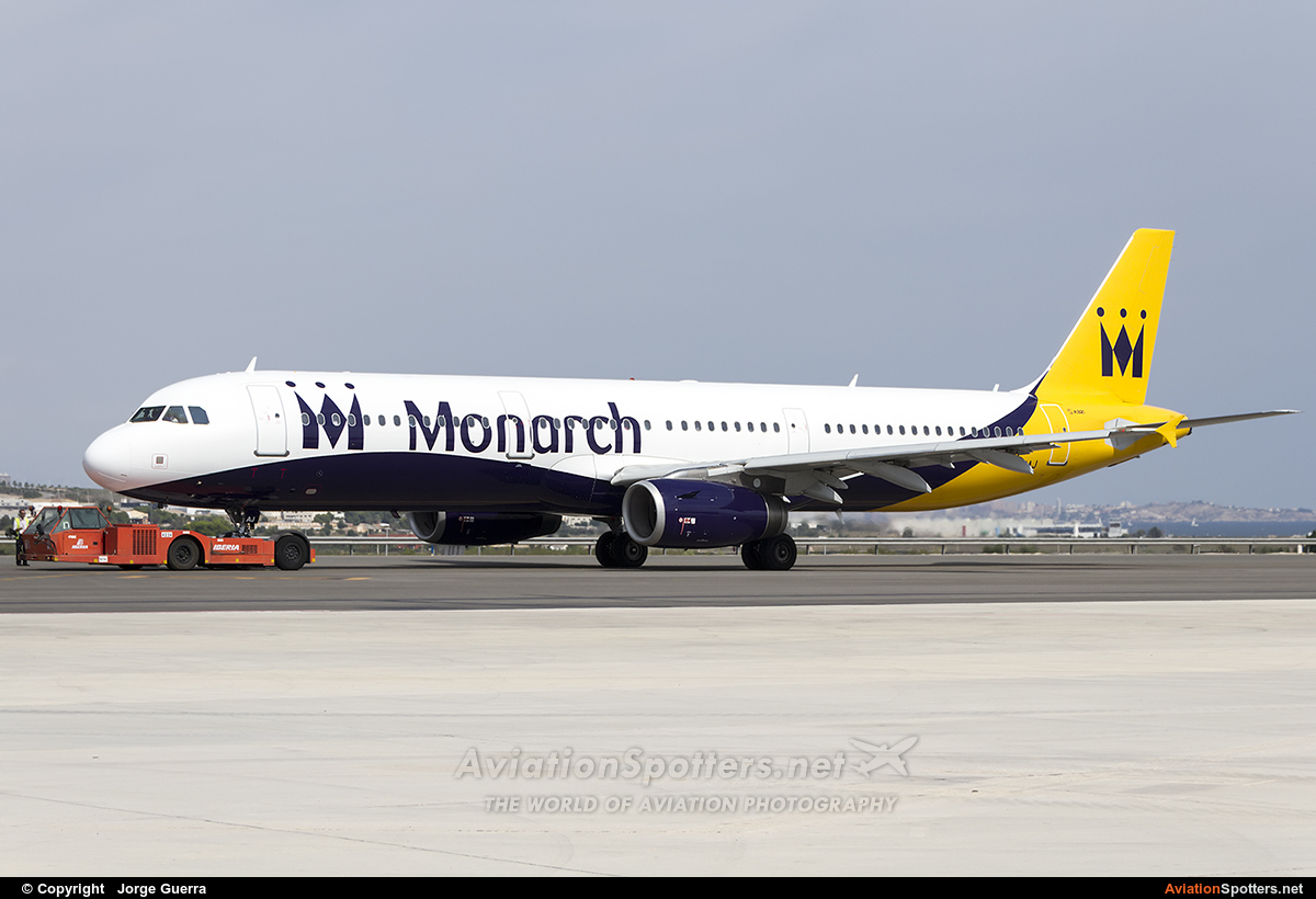 Monarch Airlines  -  A321-231  (G-ZBAJ) By Jorge Guerra (Jorge Guerra)