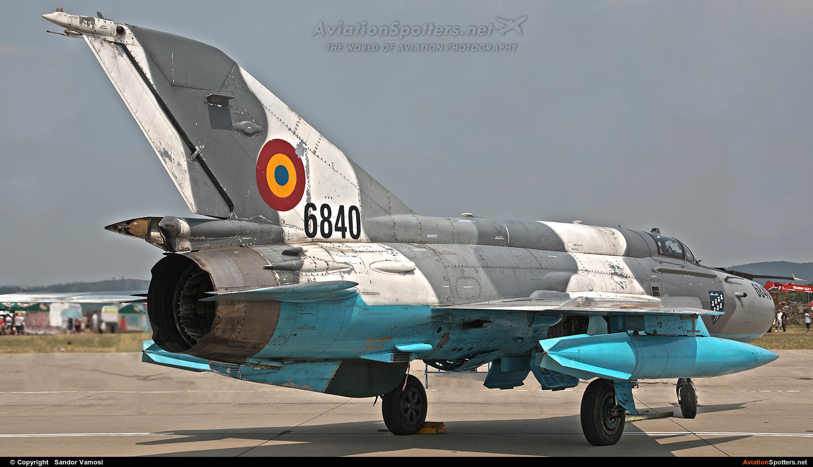 Romania - Air Force  -  MiG-21 LanceR C  (6840) By Sandor Vamosi (ALEX67)