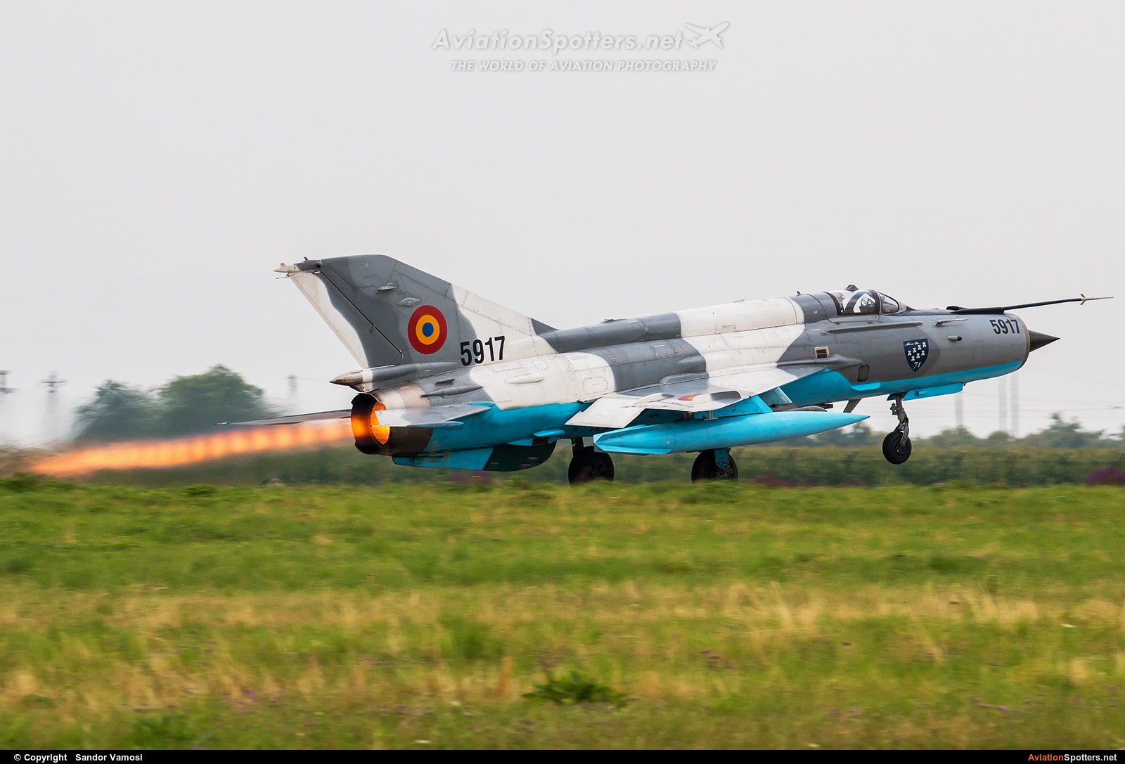 Romania - Air Force  -  MiG-21 LanceR C  (5917) By Sandor Vamosi (ALEX67)