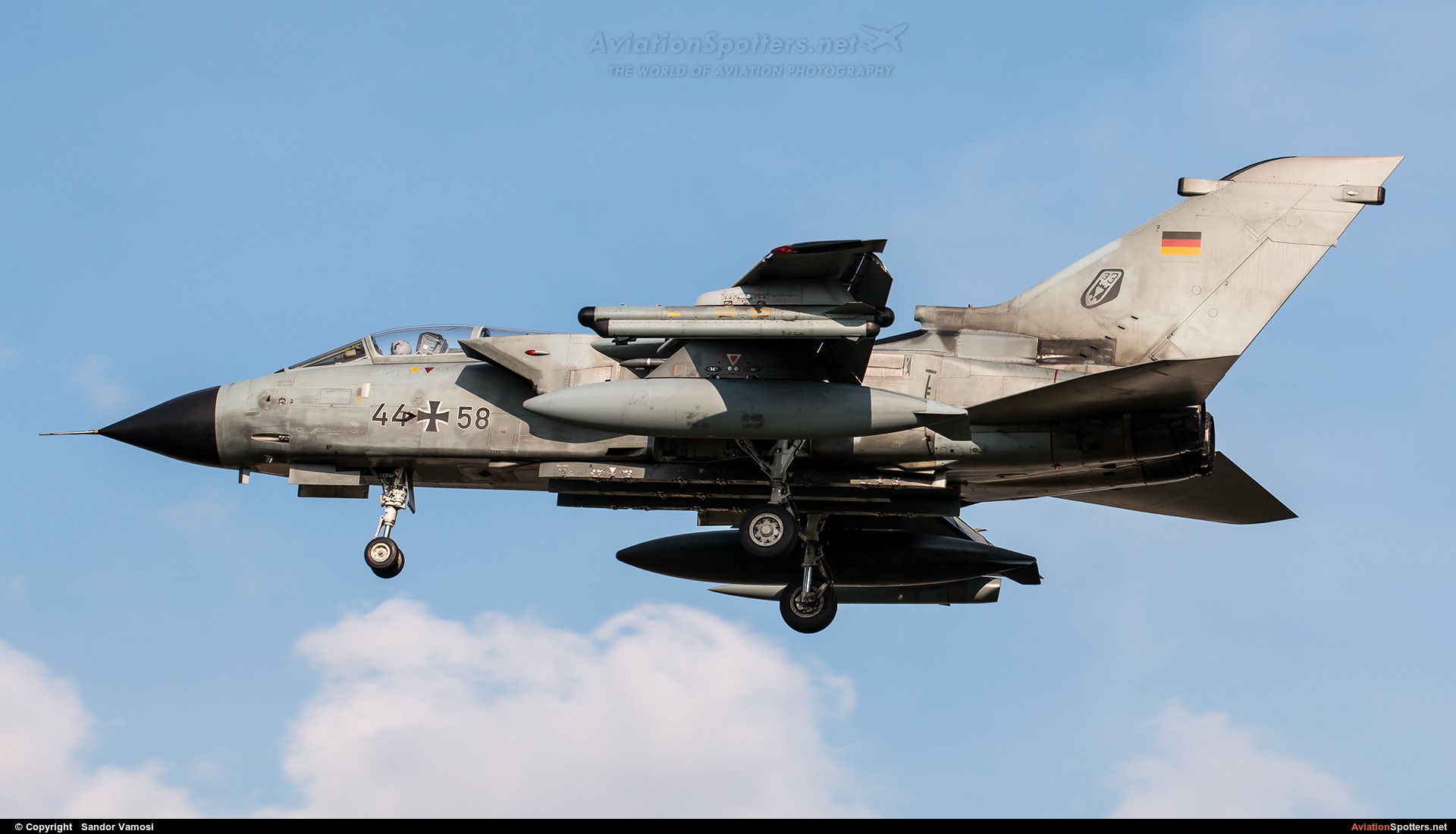Germany - Air Force  -  Tornado - ECR  (44+58) By Sandor Vamosi (ALEX67)