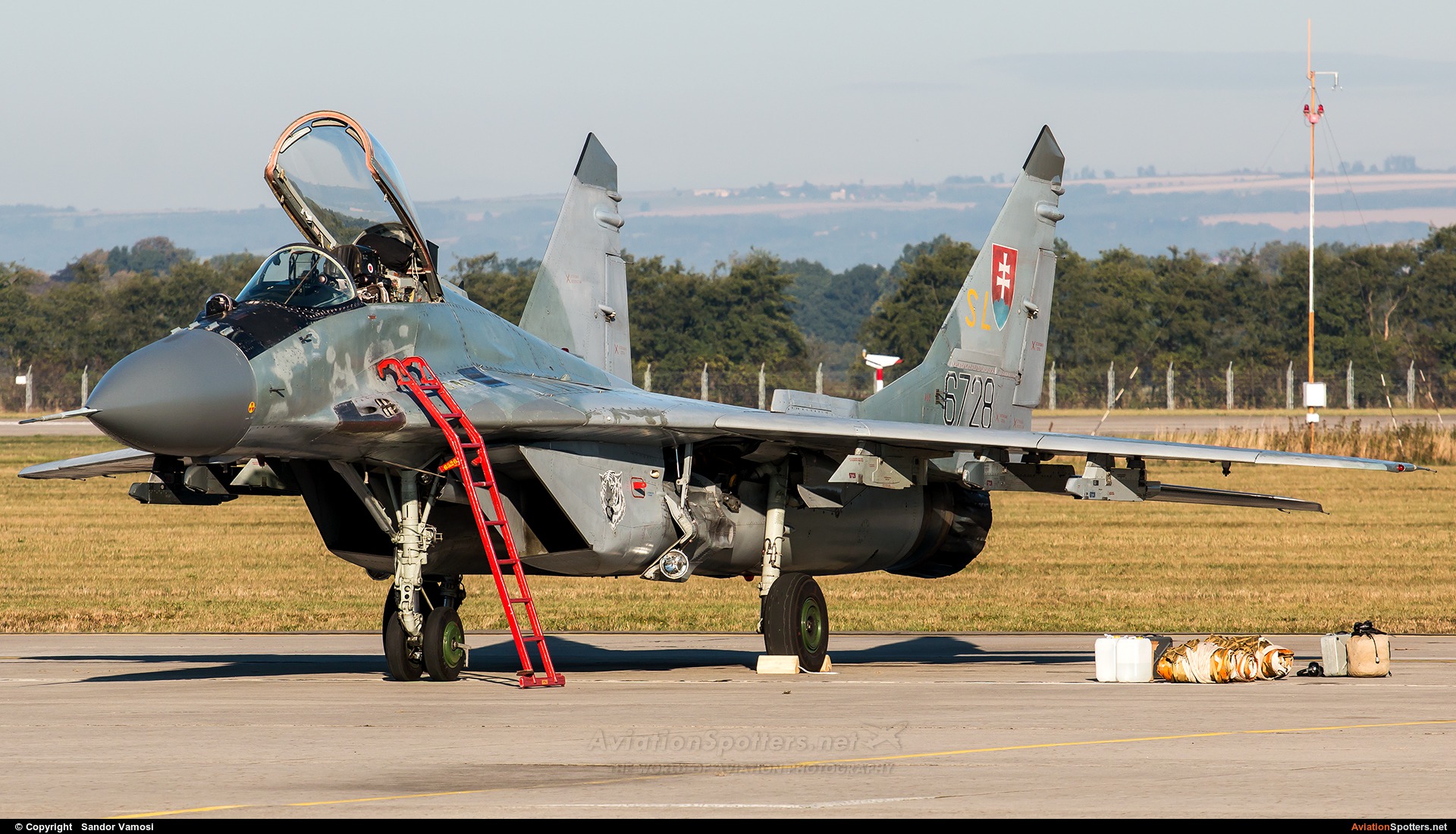 Slovakia - Air Force  -  MiG-29AS  (6728) By Sandor Vamosi (ALEX67)
