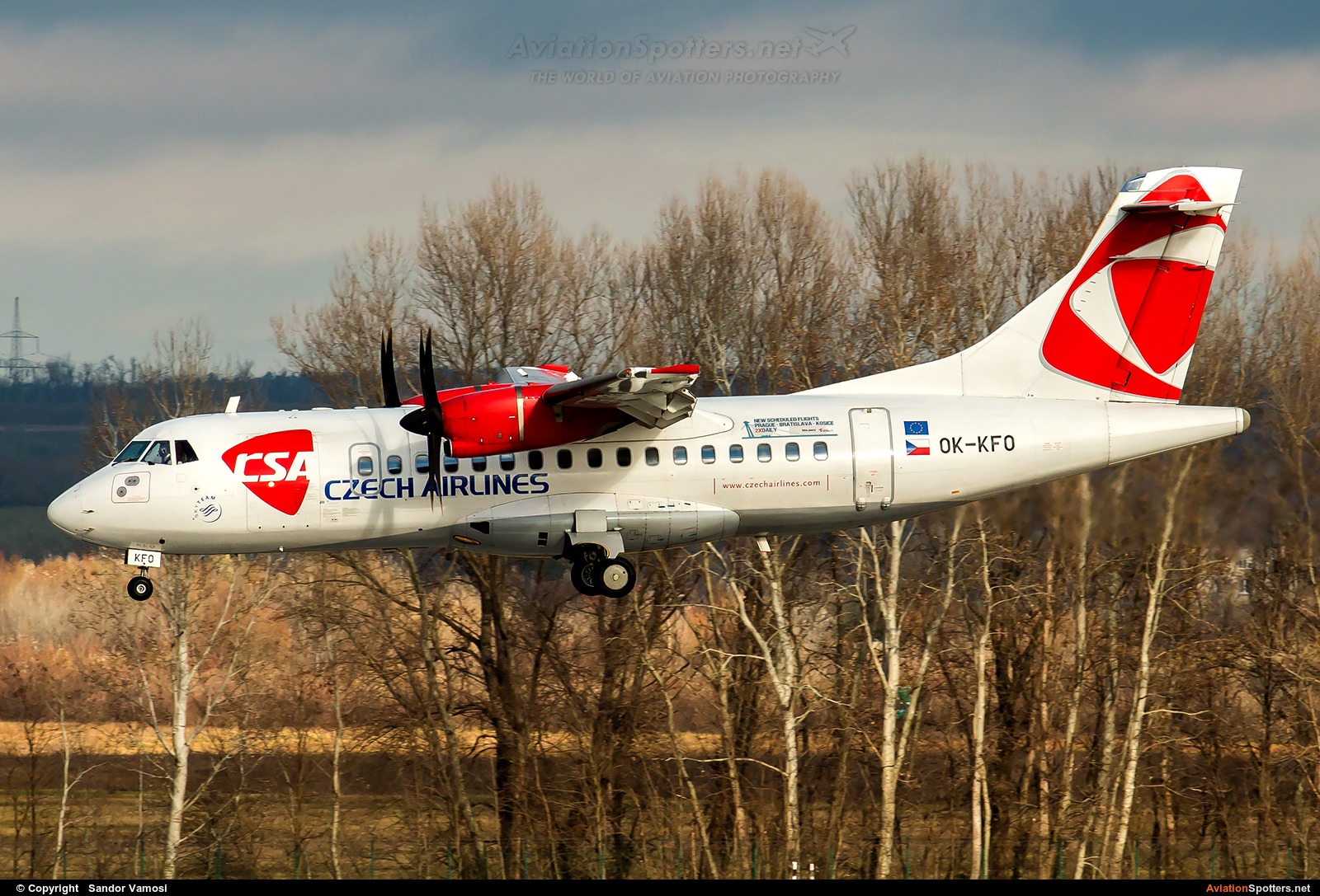 CSA - Czech Airlines  -  42  (OK-KFO) By Sandor Vamosi (ALEX67)