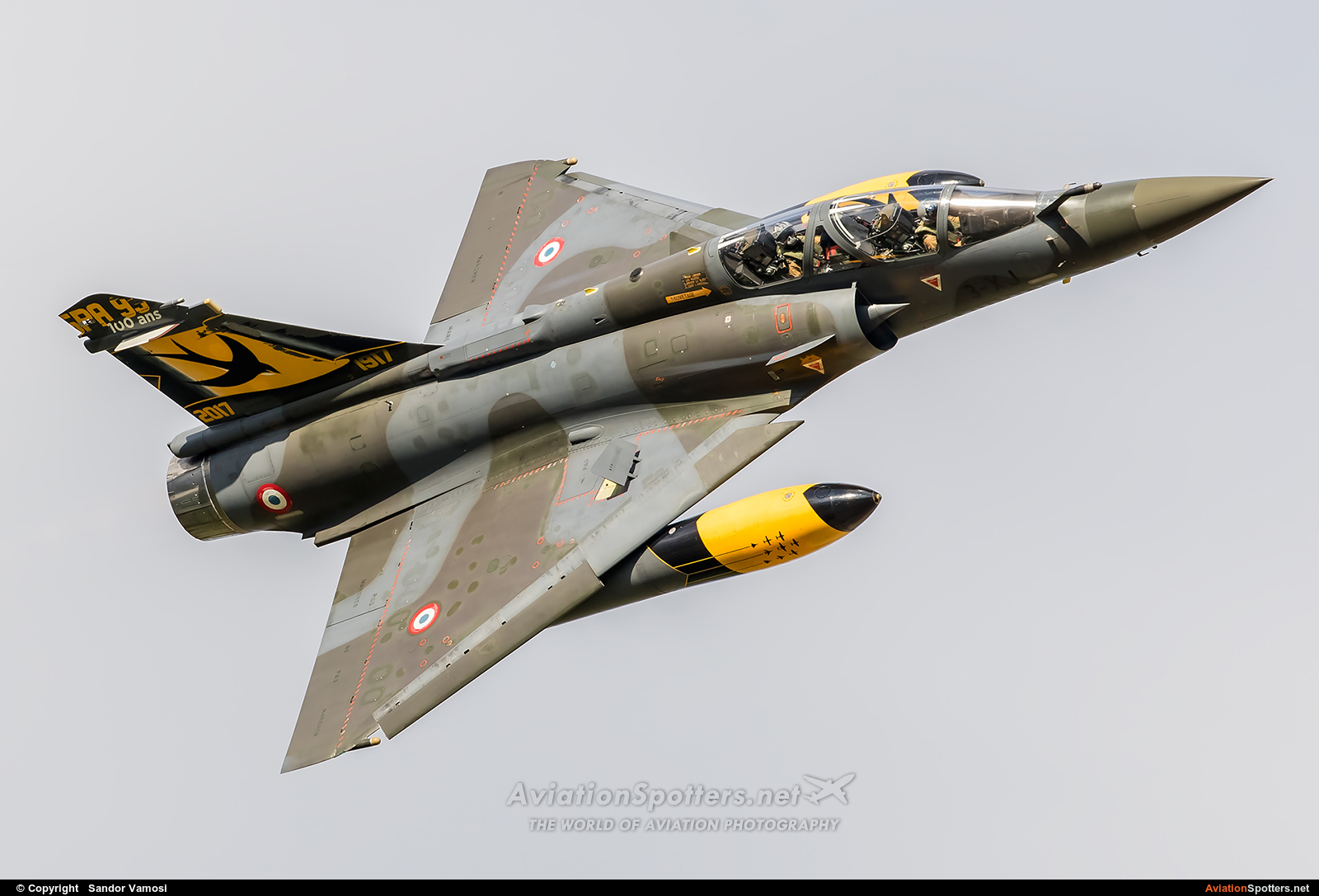 France - Air Force  -  Mirage 2000D  (602) By Sandor Vamosi (ALEX67)