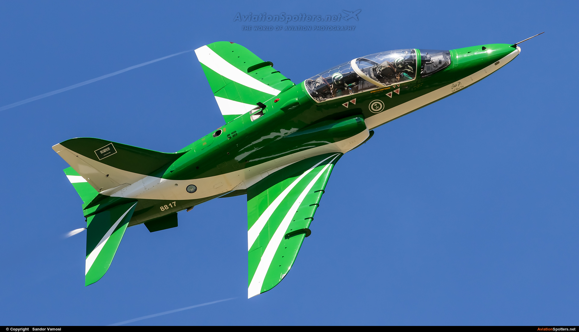 Saudi Arabia - Air Force: Saudi Hawks  -  Hawk 65 - 65A  (8817) By Sandor Vamosi (ALEX67)