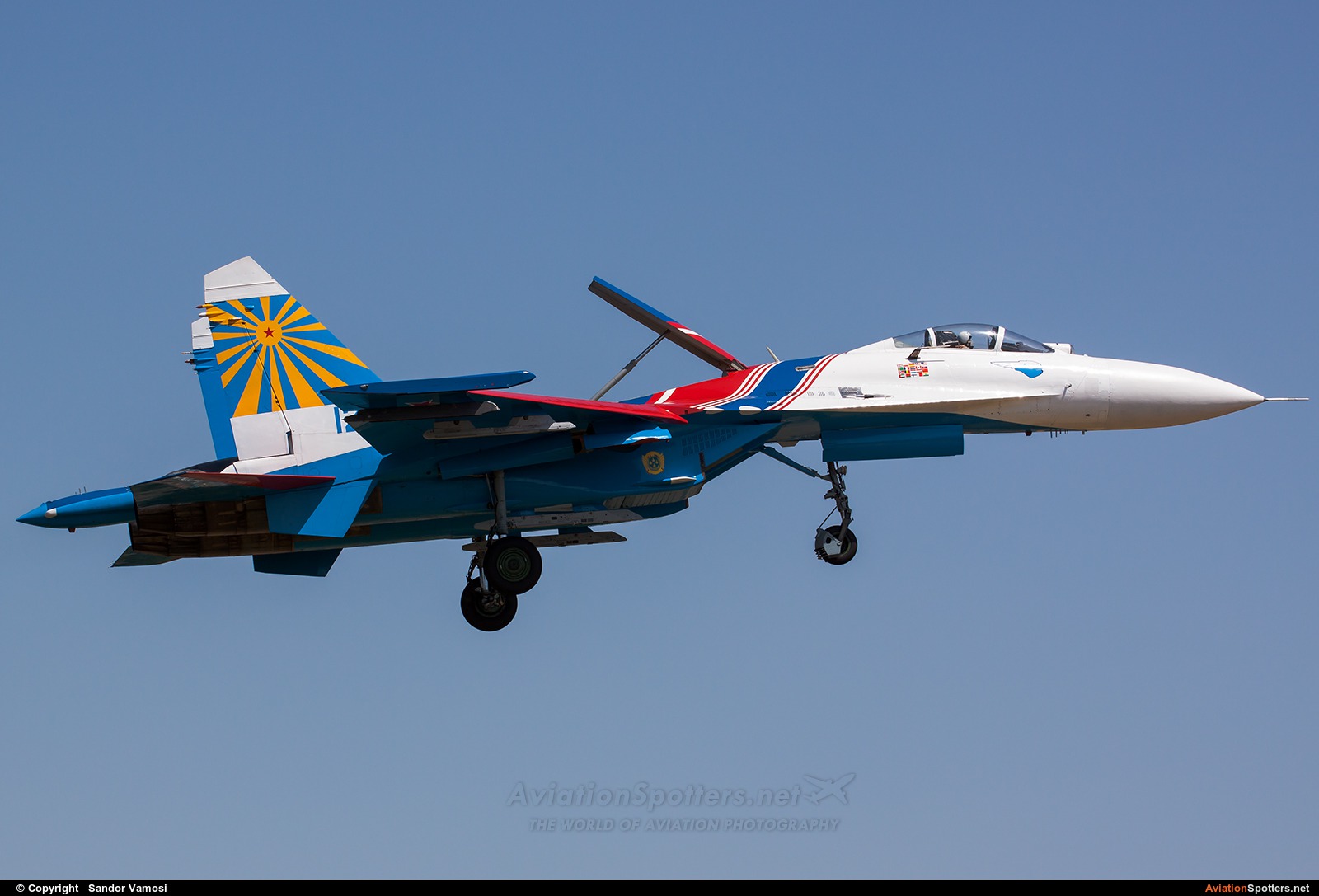 Russia - Air Force : Russian Knights  -  Su-27P  (12) By Sandor Vamosi (ALEX67)