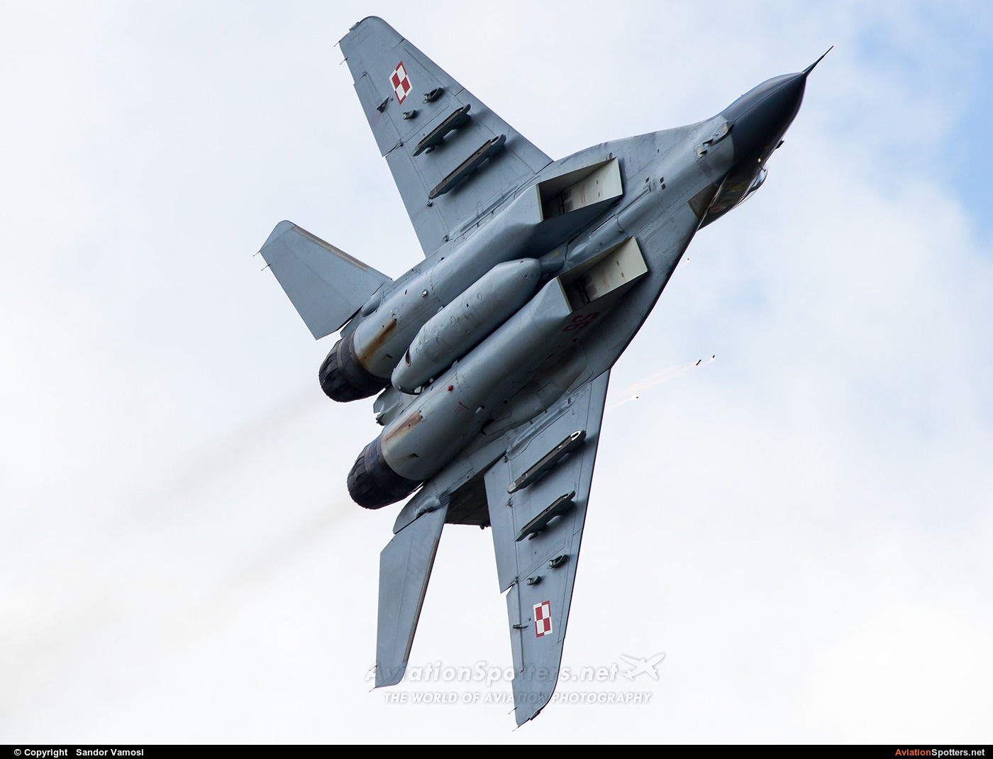 Poland - Air Force  -  MiG-29A  (56) By Sandor Vamosi (ALEX67)