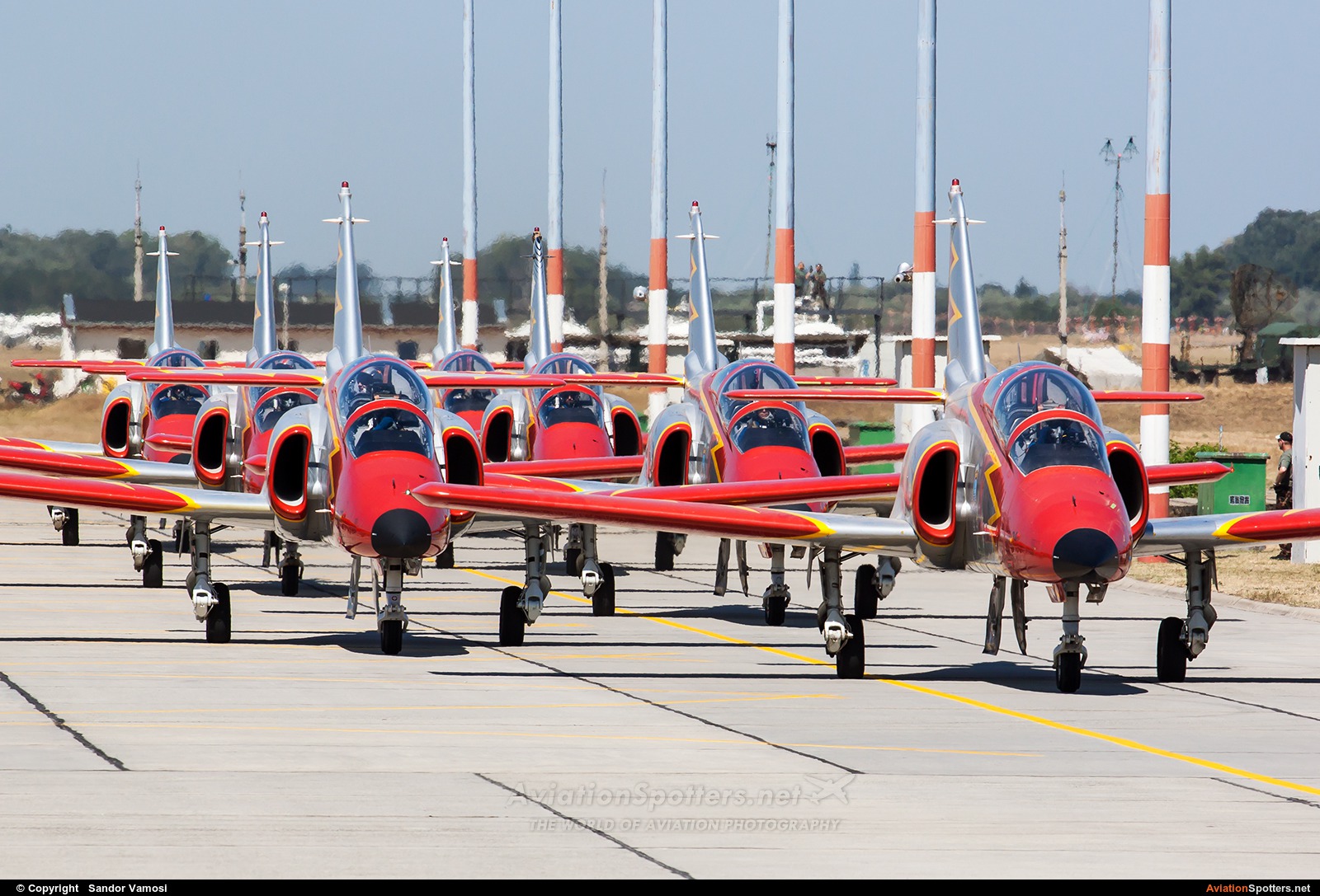 Spain - Air Force : Patrulla Aguila  -  C-101EB Aviojet  (E25-23) By Sandor Vamosi (ALEX67)