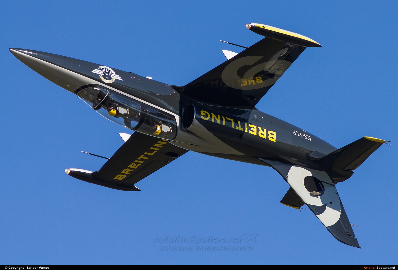 Breitling Jet Team  -  L-39C Albatros  (ES-YLF) By Sandor Vamosi (ALEX67)