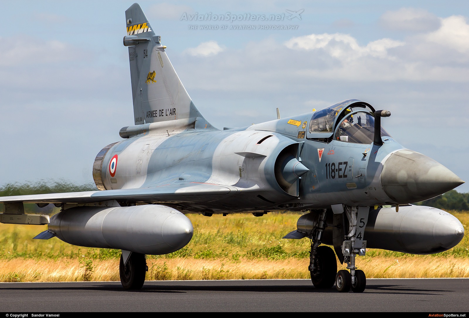 France - Air Force  -  Mirage 2000-5F  (54) By Sandor Vamosi (ALEX67)