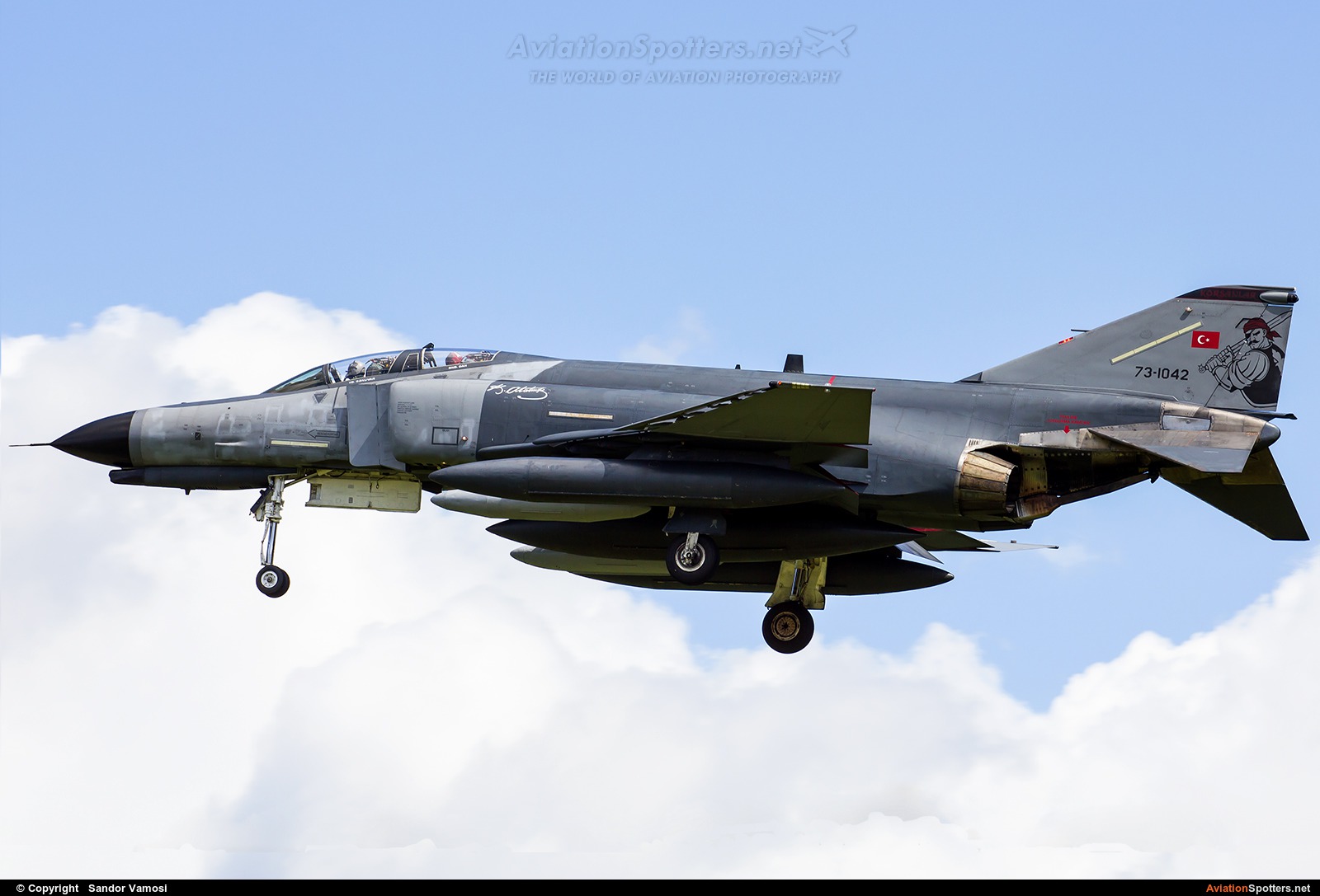 Turkey - Air Force  -  F-4E Terminator  (73-1042) By Sandor Vamosi (ALEX67)