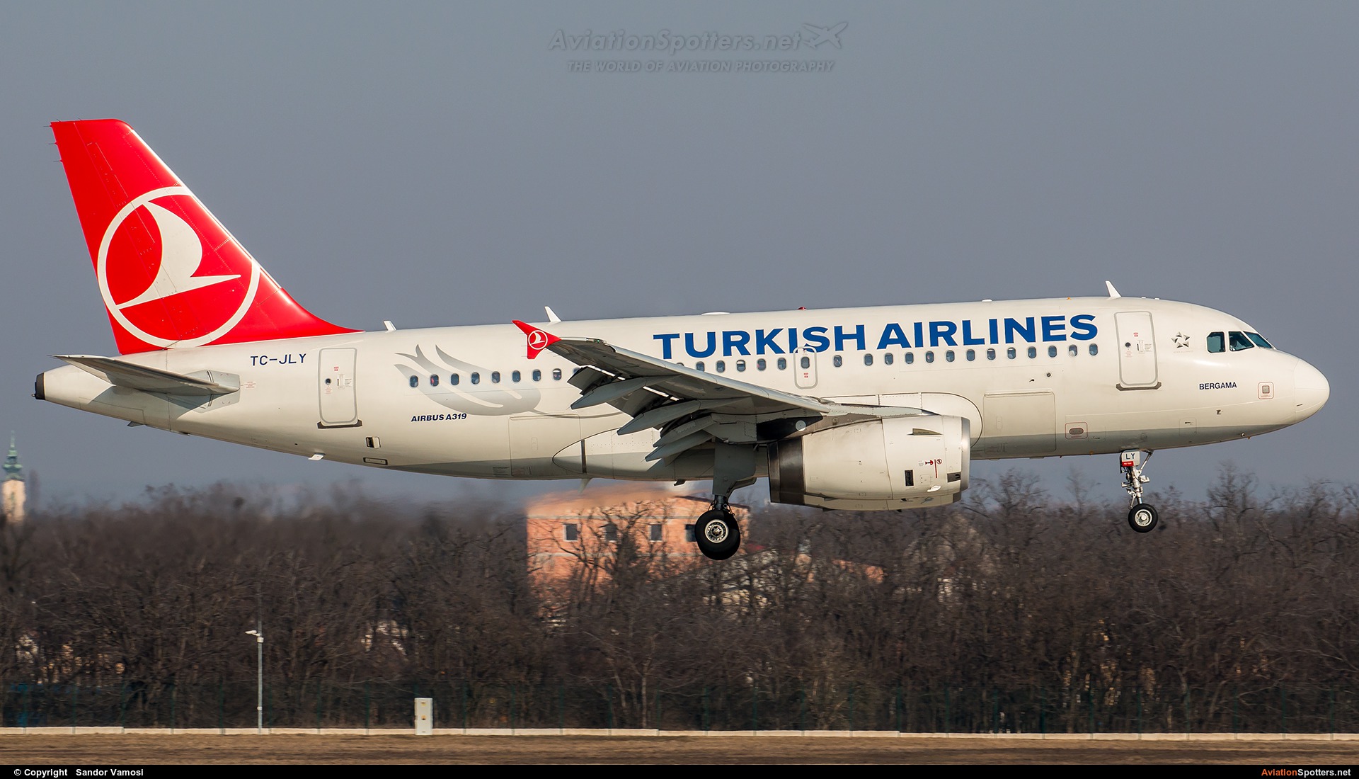 Turkish Airlines  -  A319-132  (TC-JLY) By Sandor Vamosi (ALEX67)