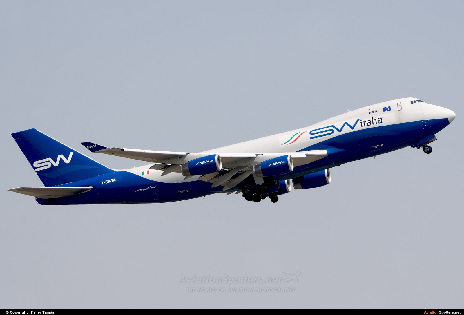 Silk Way Airlines  -  747-400  (I-SWIA) By Faller Tamás (fallto78)