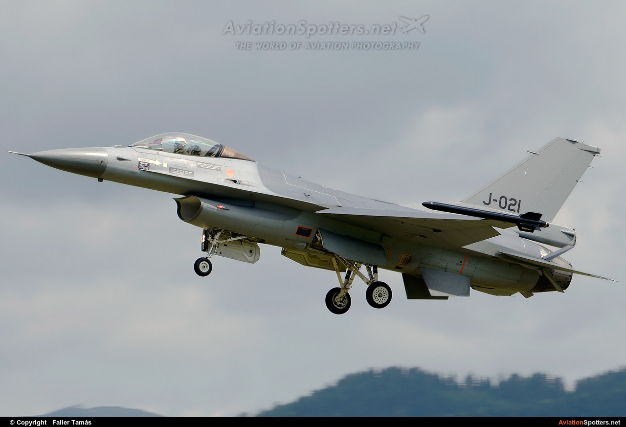 Netherlands - Air Force  -  F-16AM Fighting Falcon  (J-021) By Faller Tamás (fallto78)
