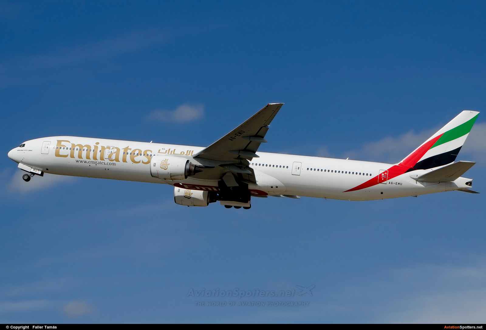 Emirates Airlines  -  777-300  (A6-EMU) By Faller Tamás (fallto78)