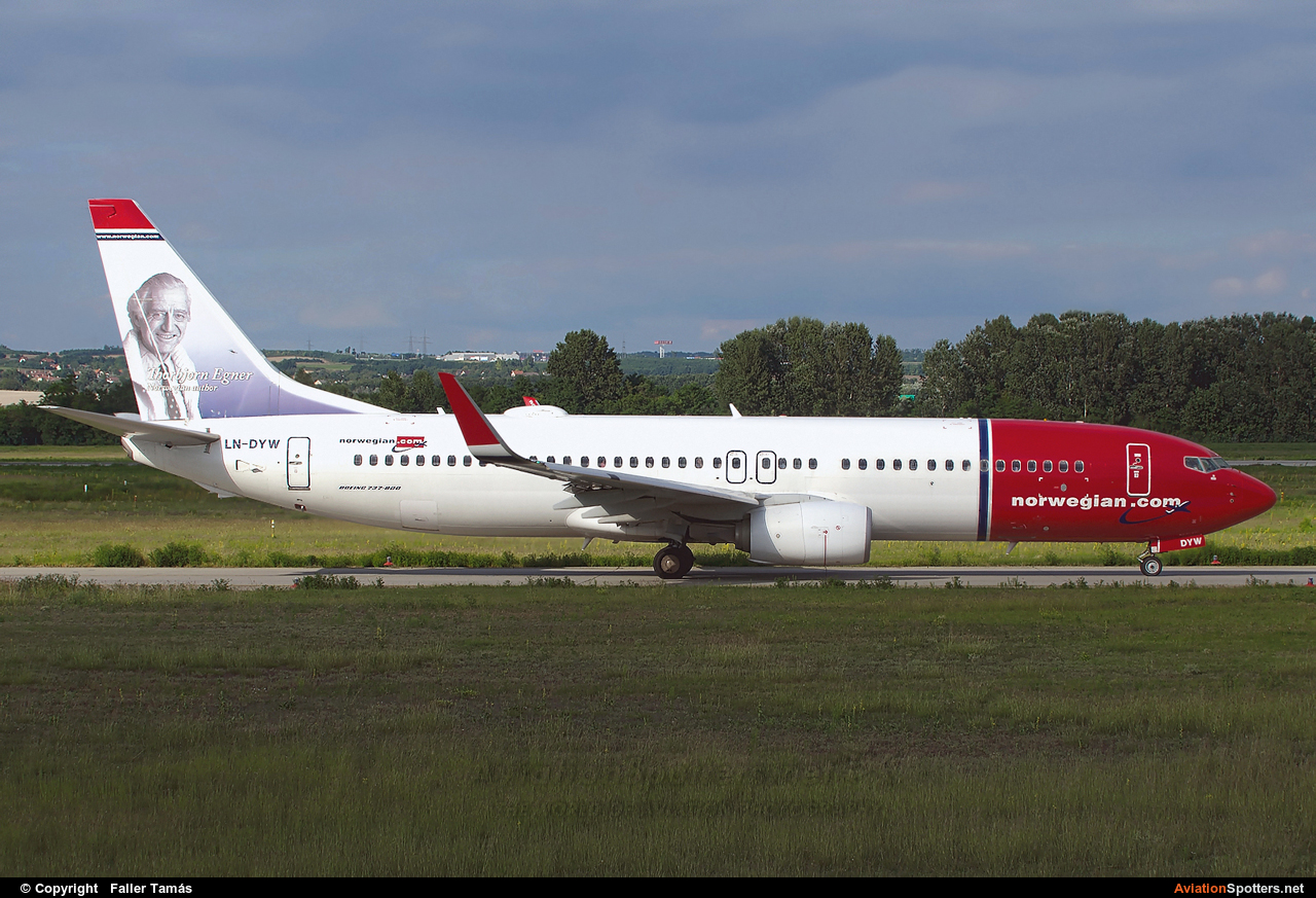 Norwegian Air Shuttle  -  737-800  (LN-DYW) By Faller Tamás (fallto78)