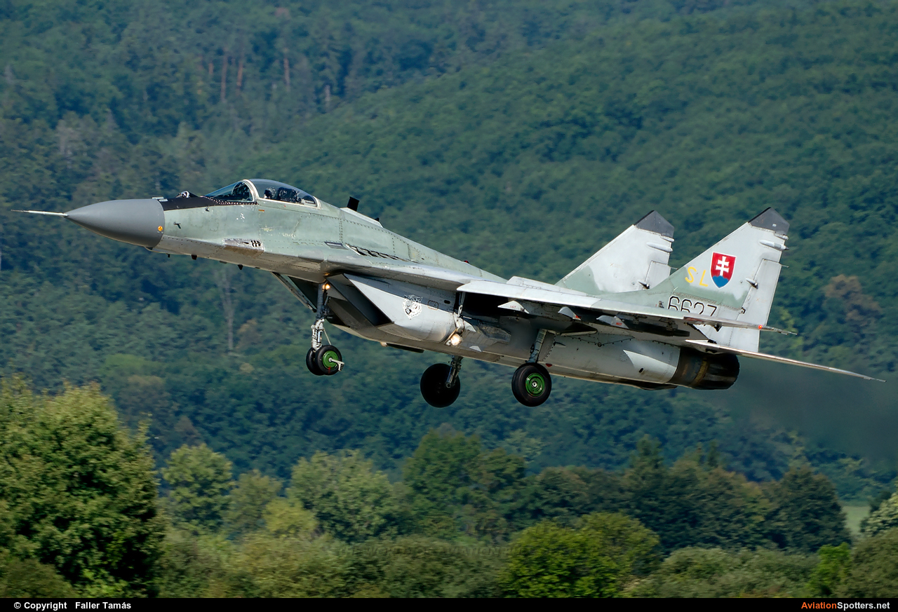 Slovakia - Air Force  -  MiG-29AS  (6627) By Faller Tamás (fallto78)