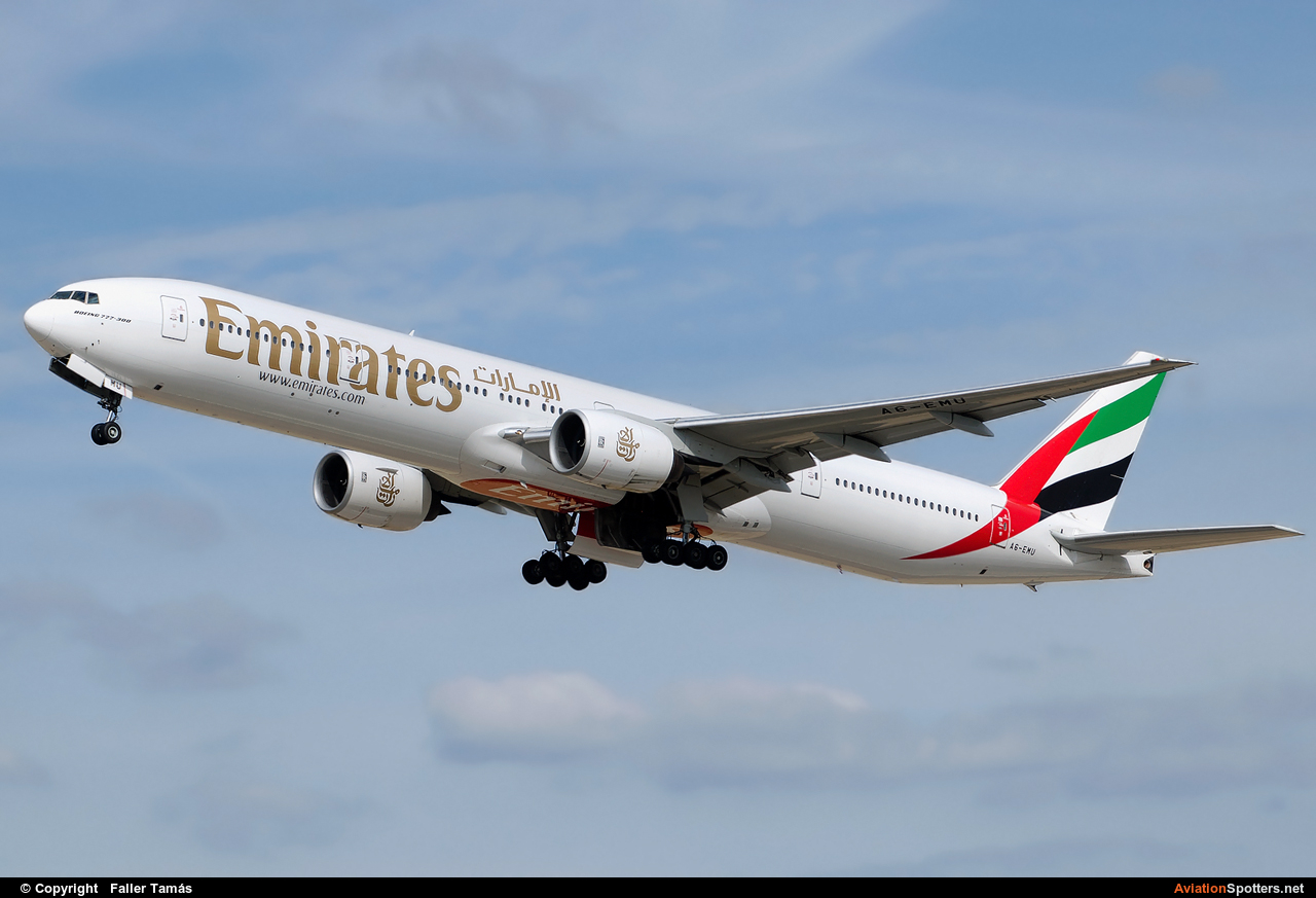 Emirates Airlines  -  777-300  (A6-EMU) By Faller Tamás (fallto78)