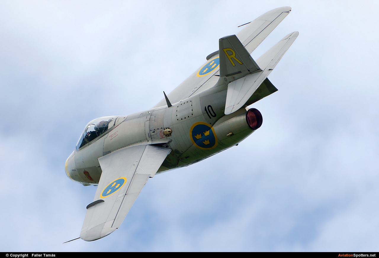 Swedish Air Force Historic Flight  -  J 29F Tunnan  (SE-DXB) By Faller Tamás (fallto78)
