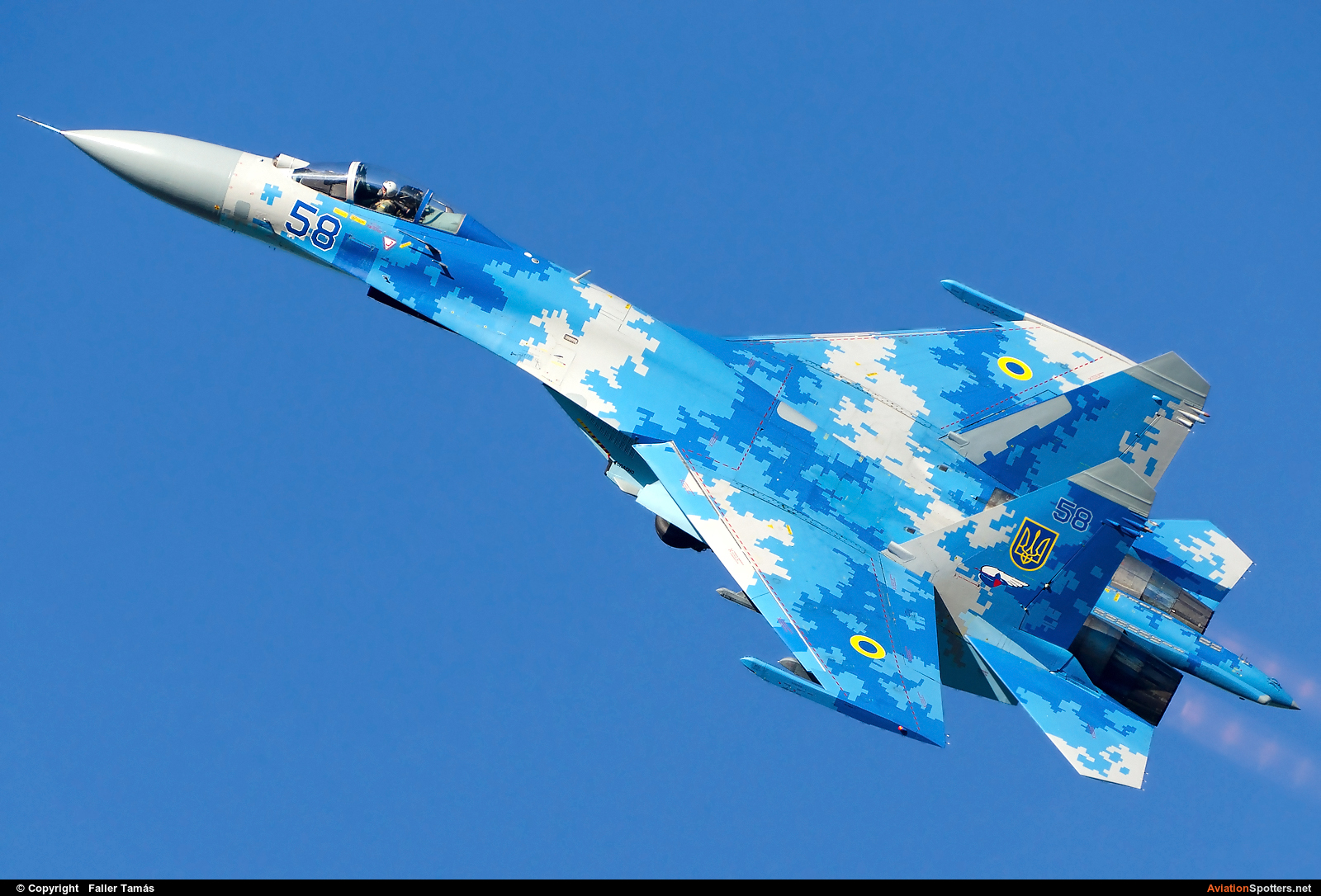 Ukraine - Air Force  -  Su-27P  (58) By Faller Tamás (fallto78)