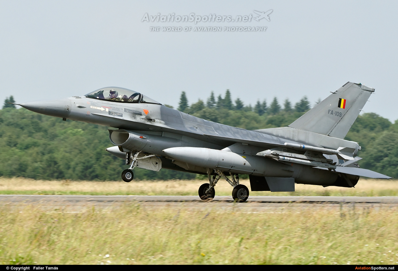 Belgium - Air Force  -  F-16AM Fighting Falcon  (FA-109) By Faller Tamás (fallto78)