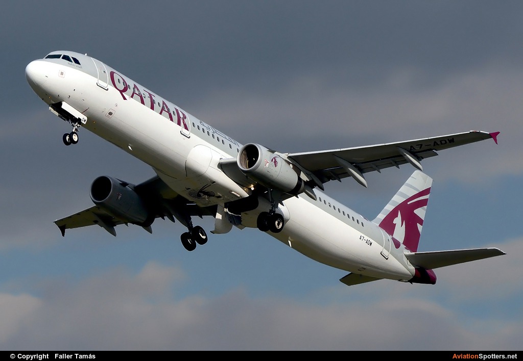 Qatar Airways  -  A321  (A7-ADW) By Faller Tamás (fallto78)