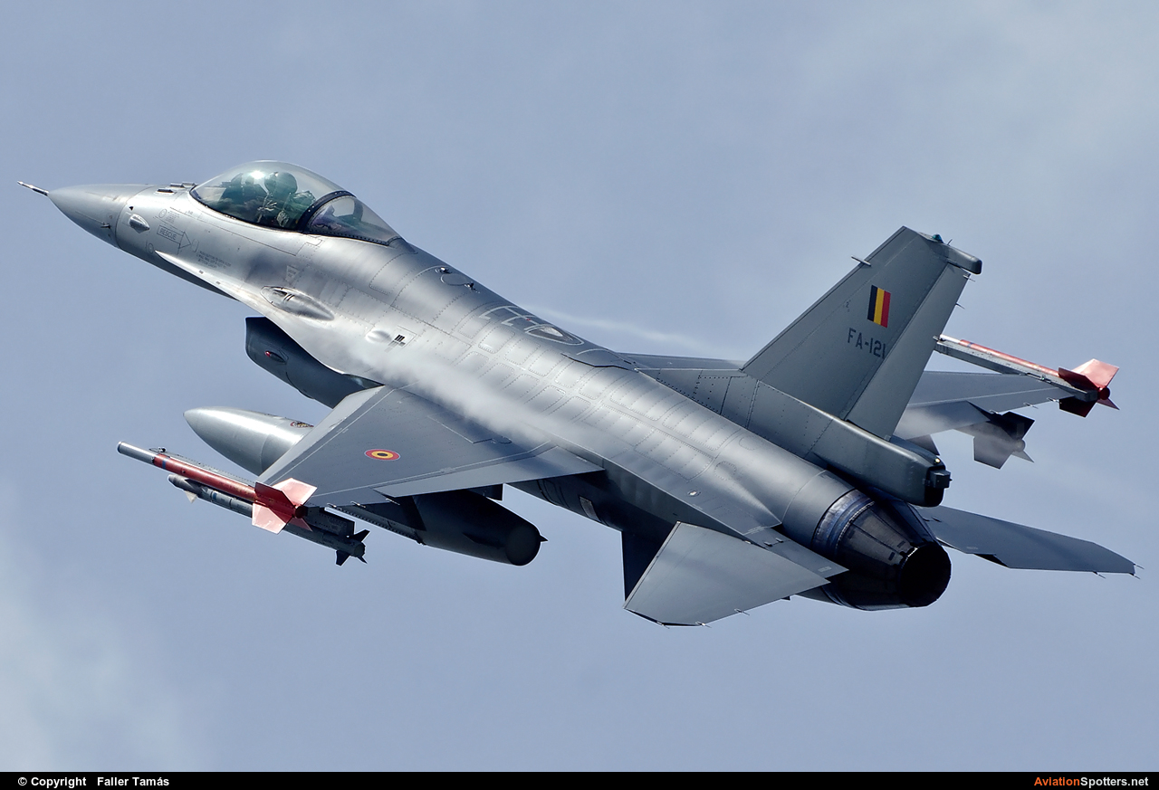 Belgium - Air Force  -  F-16A Fighting Falcon  (FA-121) By Faller Tamás (fallto78)