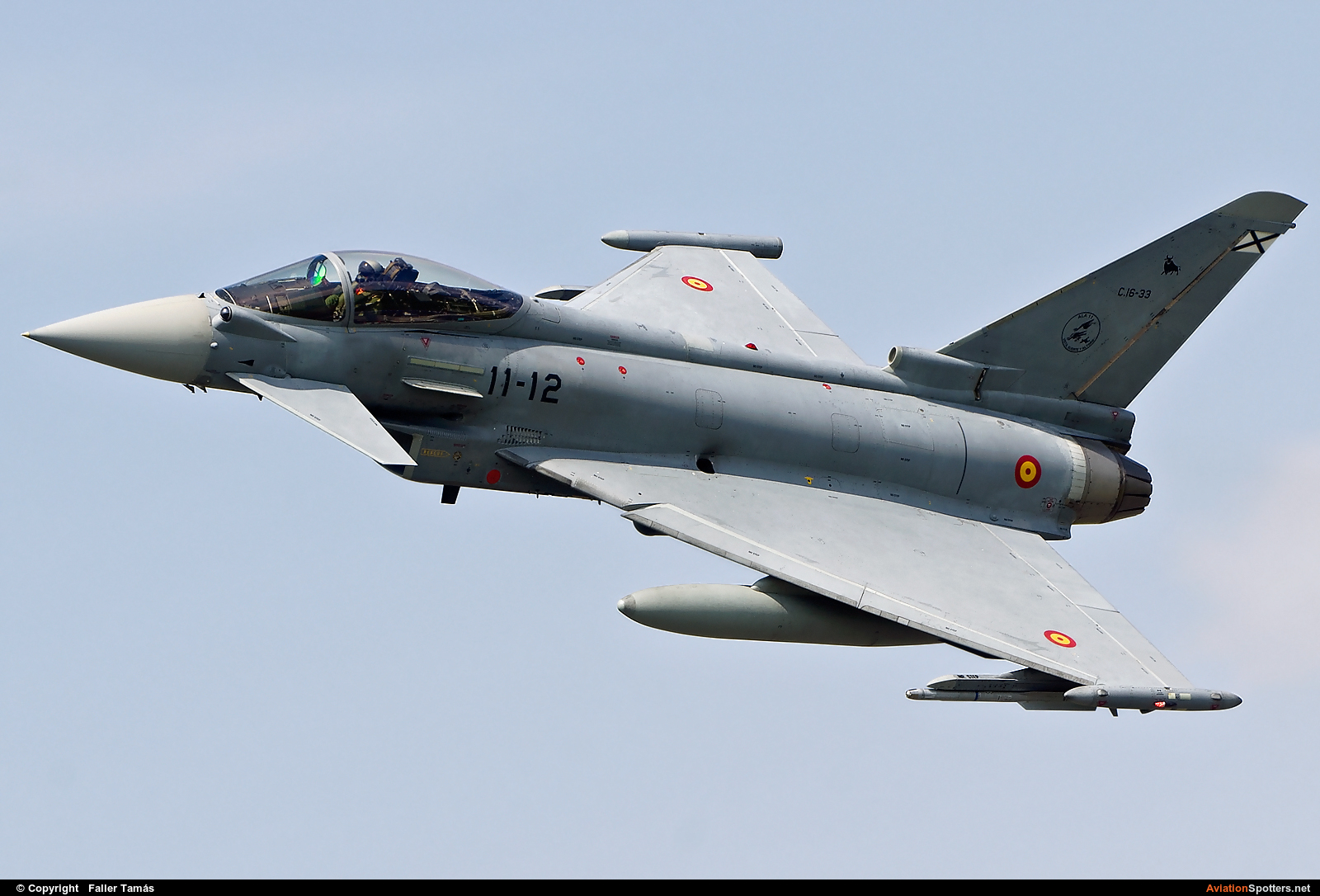 Spain - Air Force  -  EF-2000 Typhoon S  (C.16-33) By Faller Tamás (fallto78)