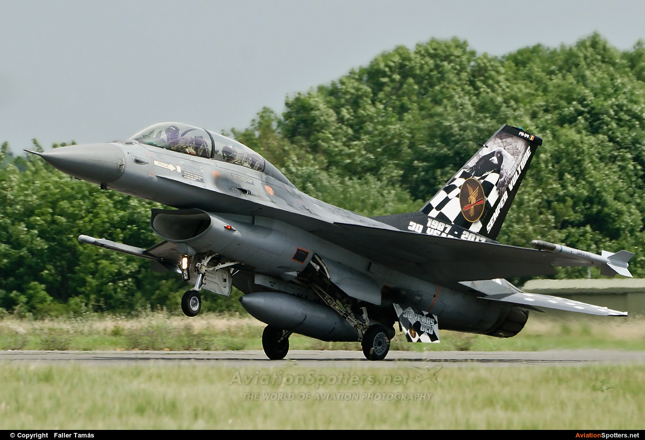 Belgium - Air Force  -  F-16BM Fighting Falcon  (FB-24) By Faller Tamás (fallto78)
