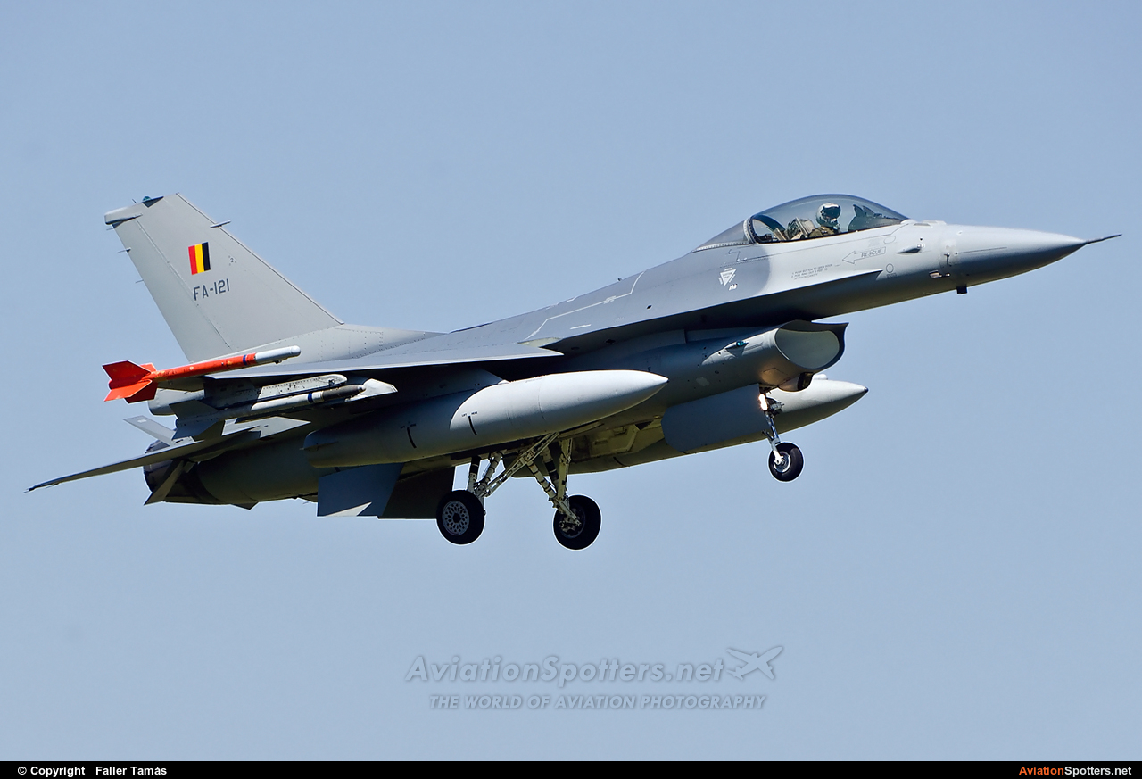 Belgium - Air Force  -  F-16A Fighting Falcon  (FA-121) By Faller Tamás (fallto78)