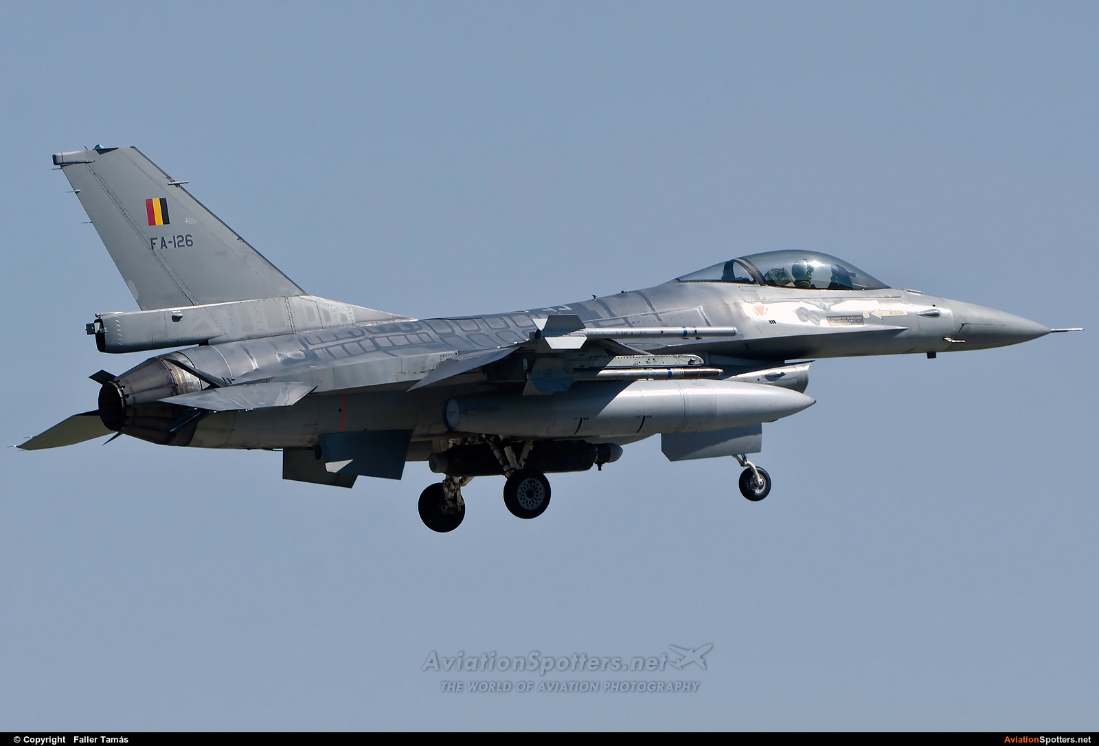 Belgium - Air Force  -  F-16AM Fighting Falcon  (FA-126) By Faller Tamás (fallto78)