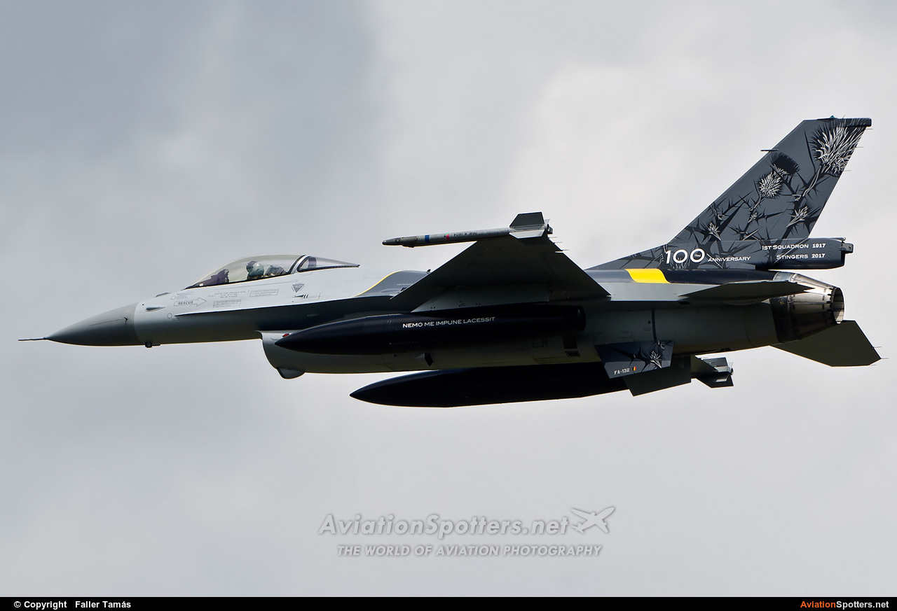 Belgium - Air Force  -  F-16AM Fighting Falcon  (FA-132) By Faller Tamás (fallto78)