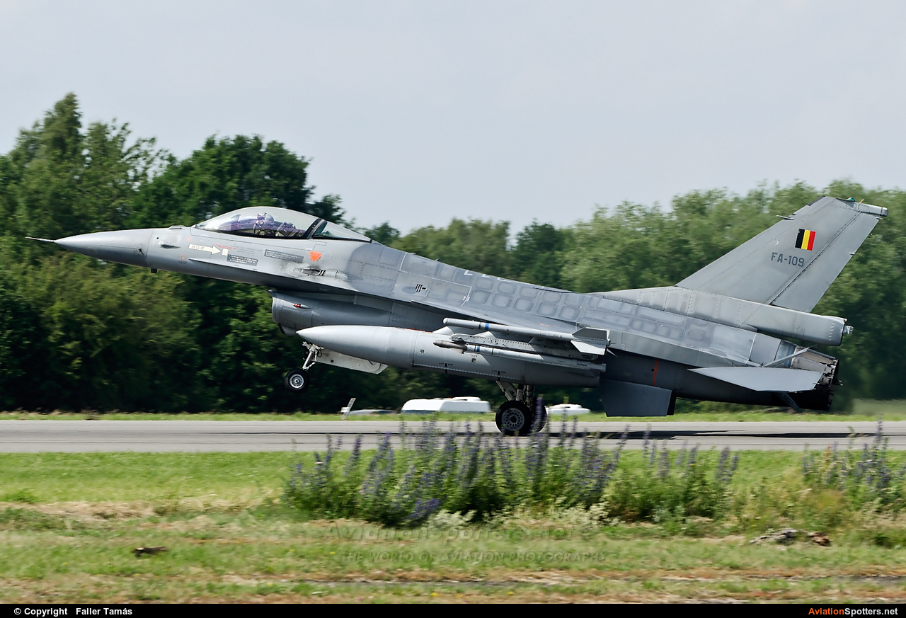 Belgium - Air Force  -  F-16AM Fighting Falcon  (FA-109) By Faller Tamás (fallto78)