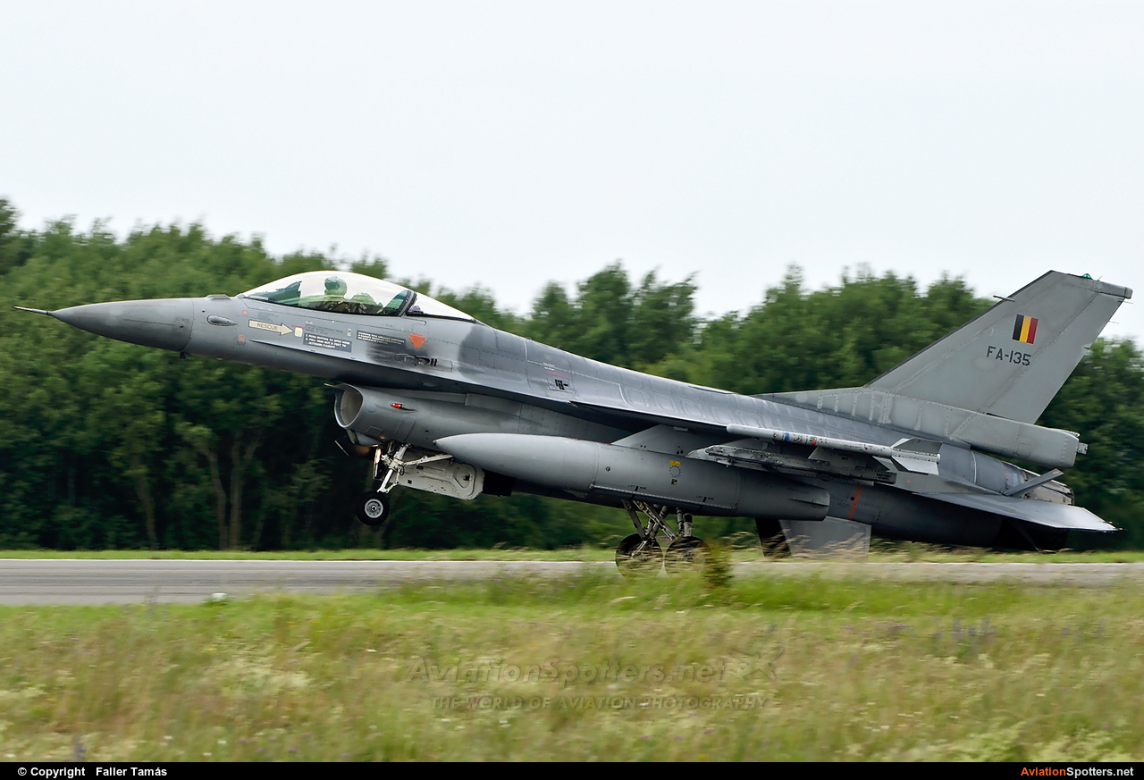 Belgium - Air Force  -  F-16AM Fighting Falcon  (FA-135) By Faller Tamás (fallto78)