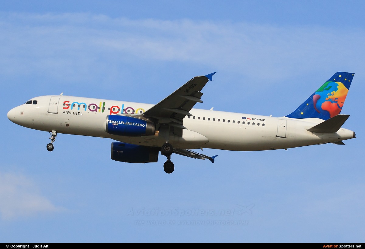 Small Planet Airlines  -  A320  (SP-HAB) By Judit Alt (Judit)