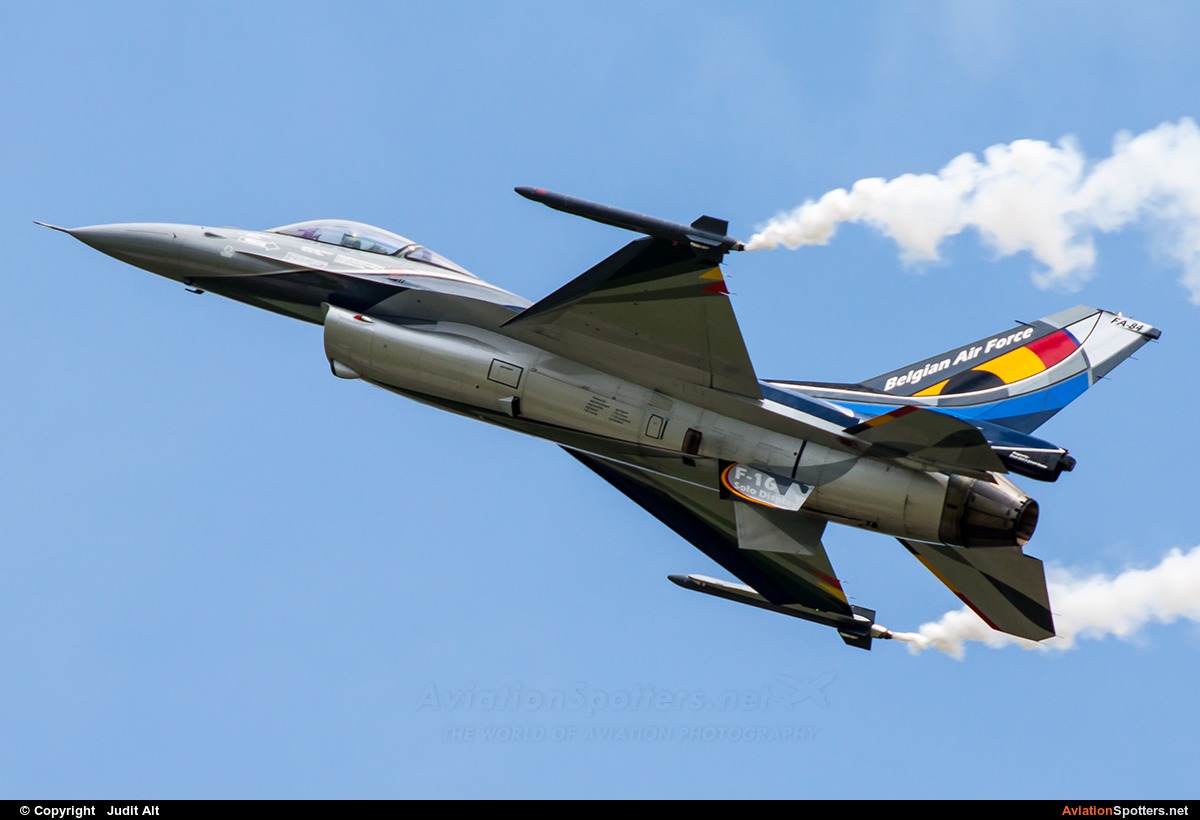 Belgium - Air Force  -  F-16AM Fighting Falcon  (FA-84) By Judit Alt (Judit)