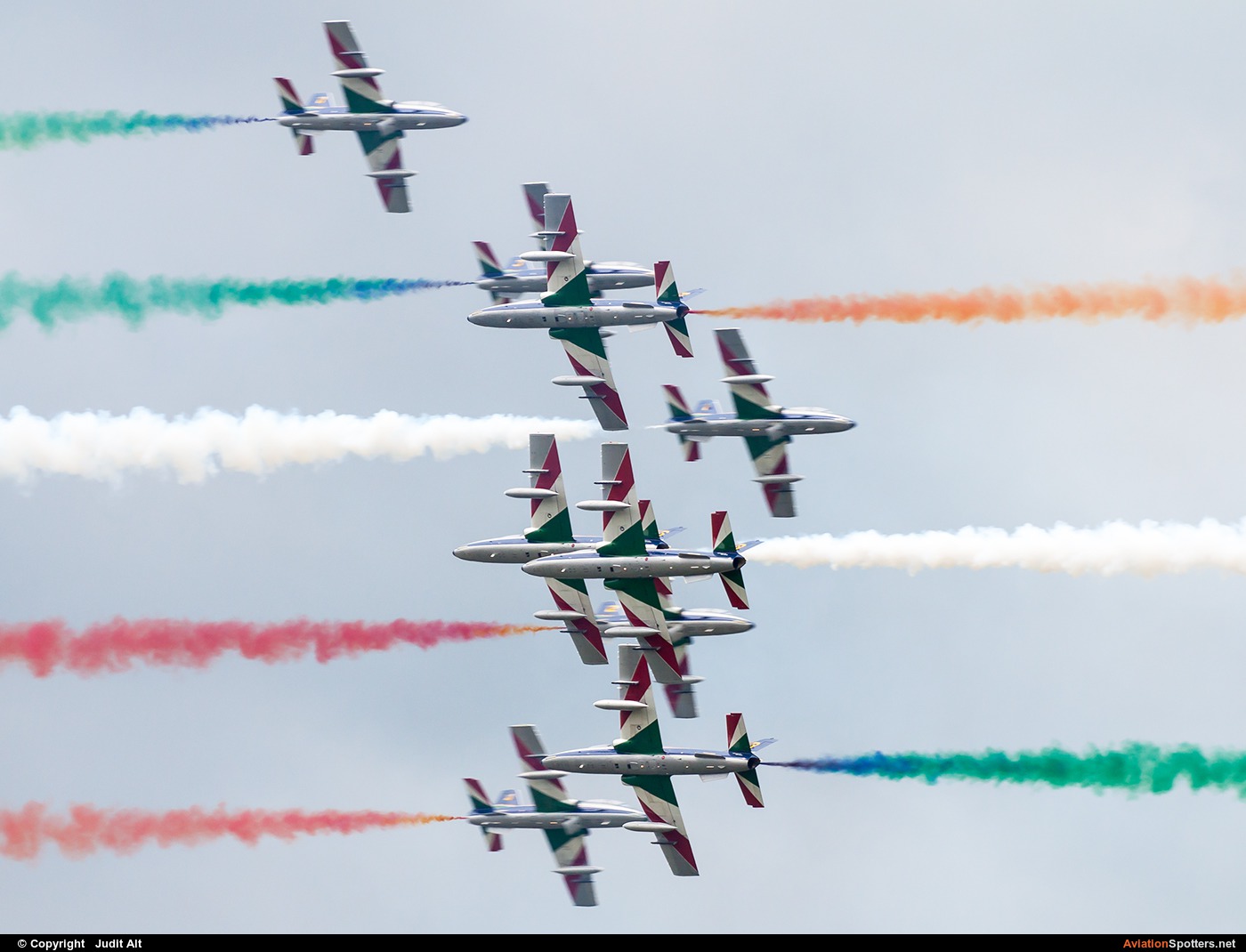 Italy - Air Force : Frecce Tricolori  -  MB-339-A-PAN  (MM54479) By Judit Alt (Judit)