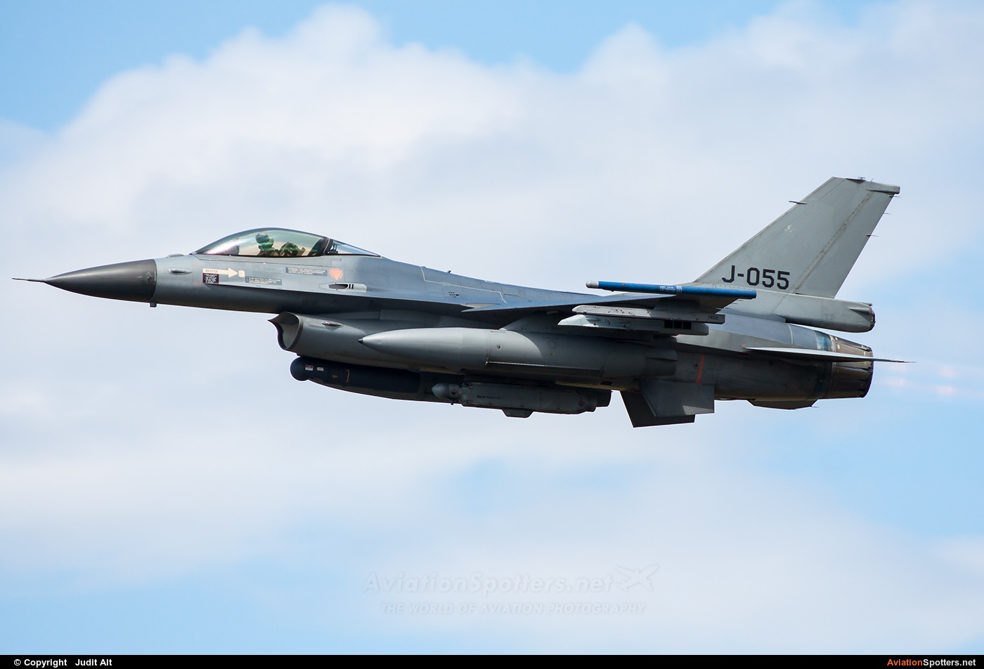 Netherlands - Air Force  -  F-16AM Fighting Falcon  (J-055) By Judit Alt (Judit)