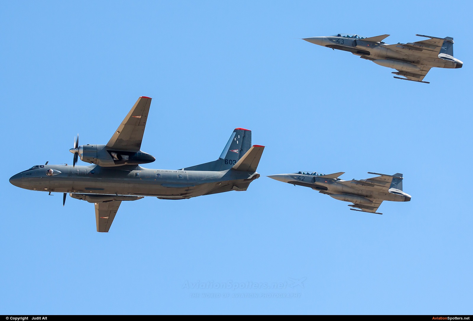 Hungary - Air Force  -  An-26 (all models)  (603) By Judit Alt (Judit)