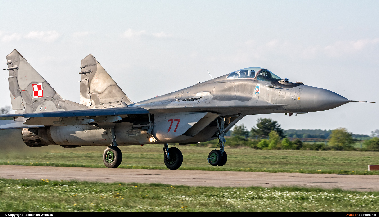 Poland - Air Force  -  MiG-29  (77) By Sebastian Walczak (Strange)