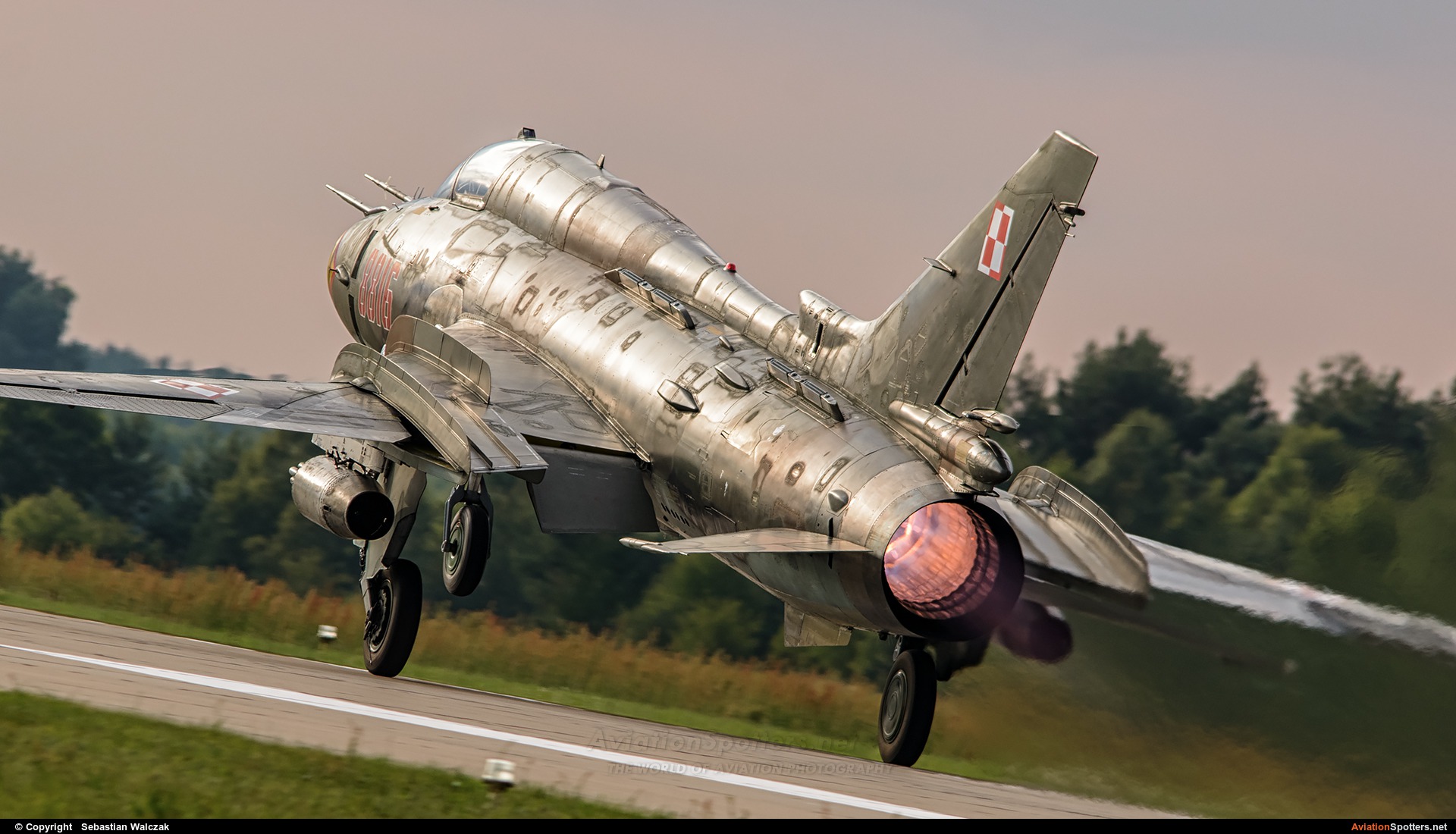 Poland - Air Force  -  Su-22M-4  (8816) By Sebastian Walczak (Strange)