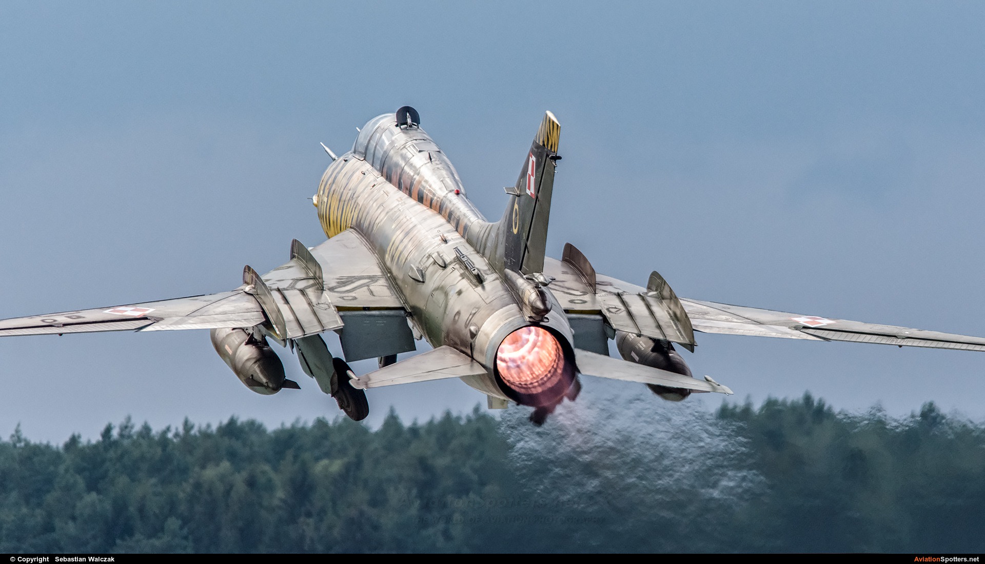 Poland - Air Force  -  Su-22M-3  (707) By Sebastian Walczak (Strange)