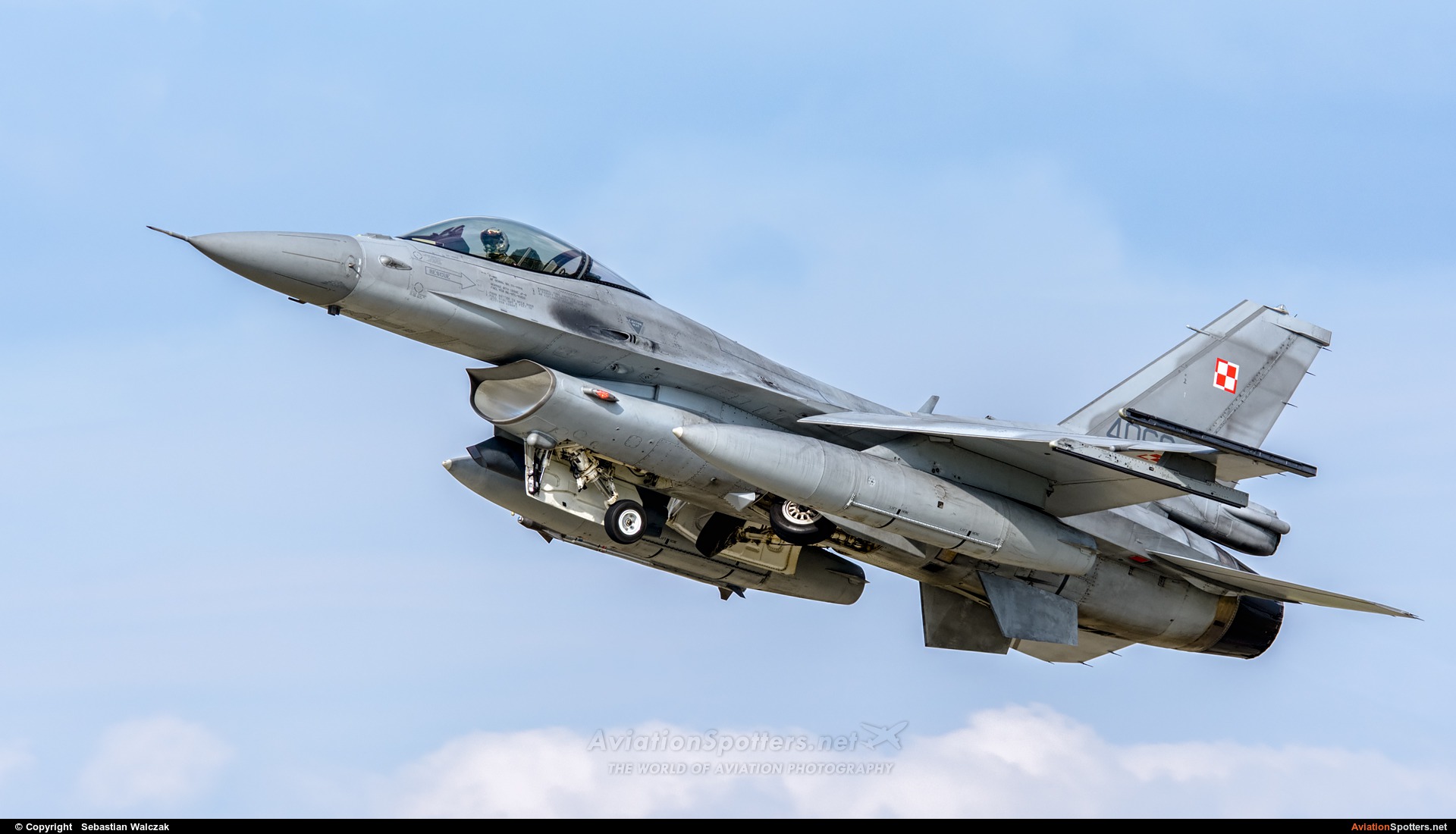 Poland - Air Force  -  F-16C Jastrząb  (4066) By Sebastian Walczak (Strange)