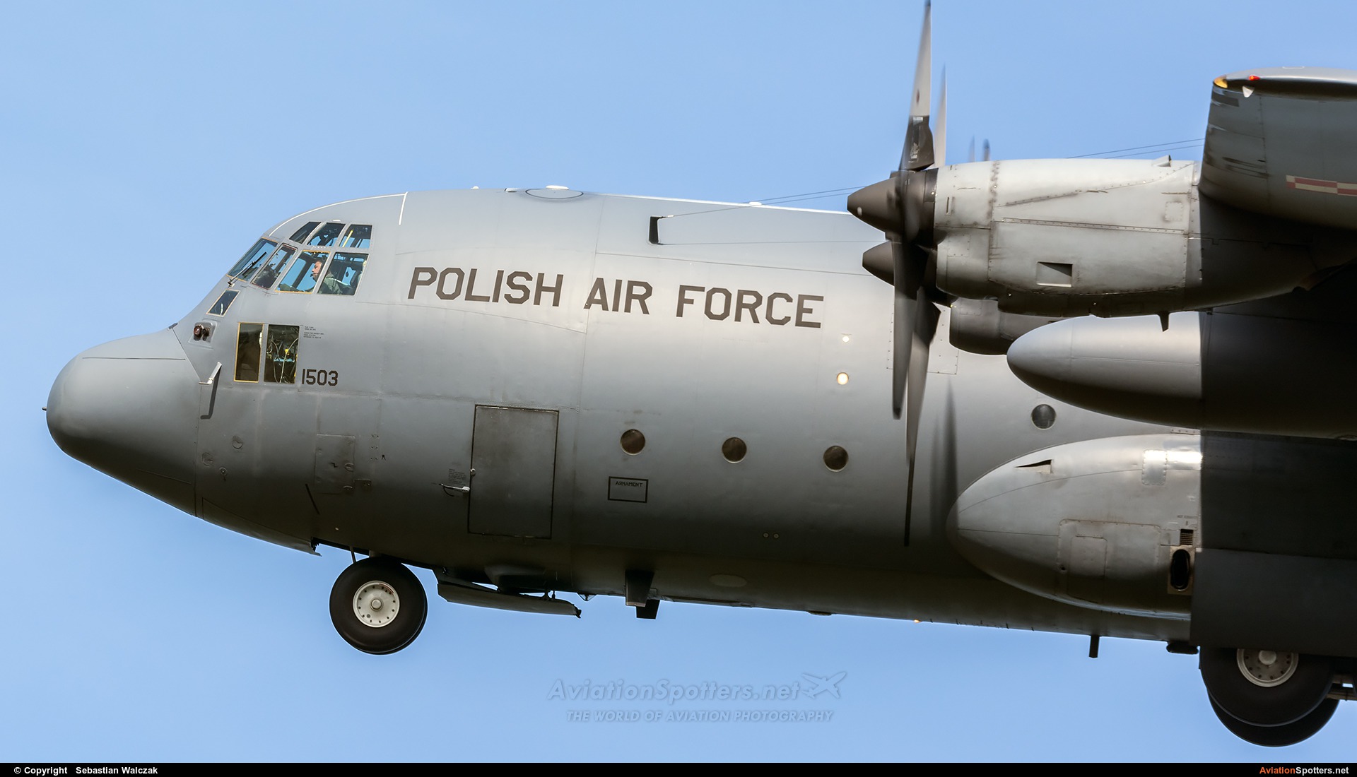 Poland - Air Force  -  C-130E Hercules  (1503) By Sebastian Walczak (Strange)