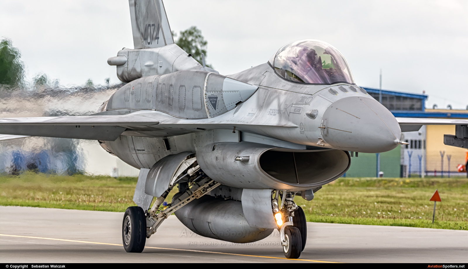 Poland - Air Force  -  F-16C Jastrząb  (4074) By Sebastian Walczak (Strange)