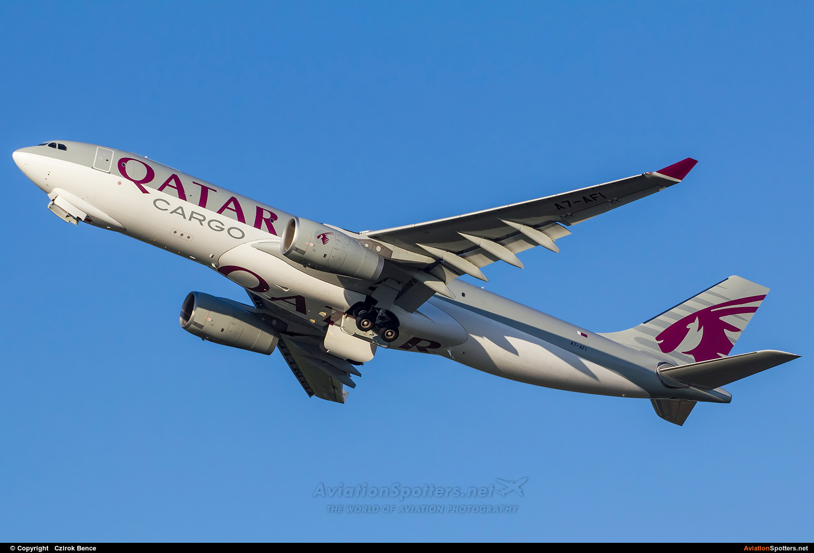 Qatar Airways Cargo  -  A330-243  (A7-AFI) By Czirok Bence (Orosmet)