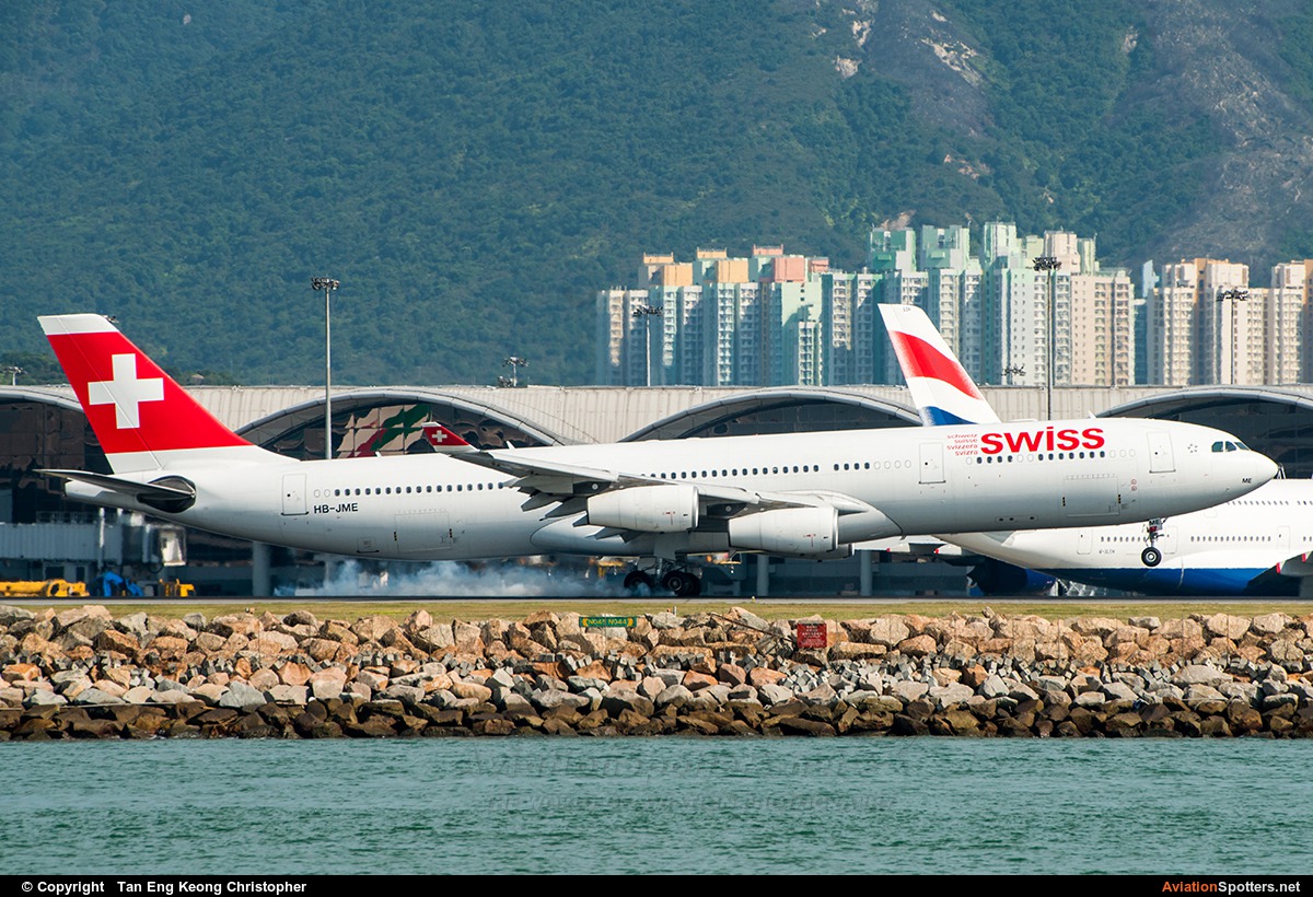 Swiss International  -  A340-300  (HB-JME) By Tan Eng Keong Christopher (Christopher Tan Eng Keong)