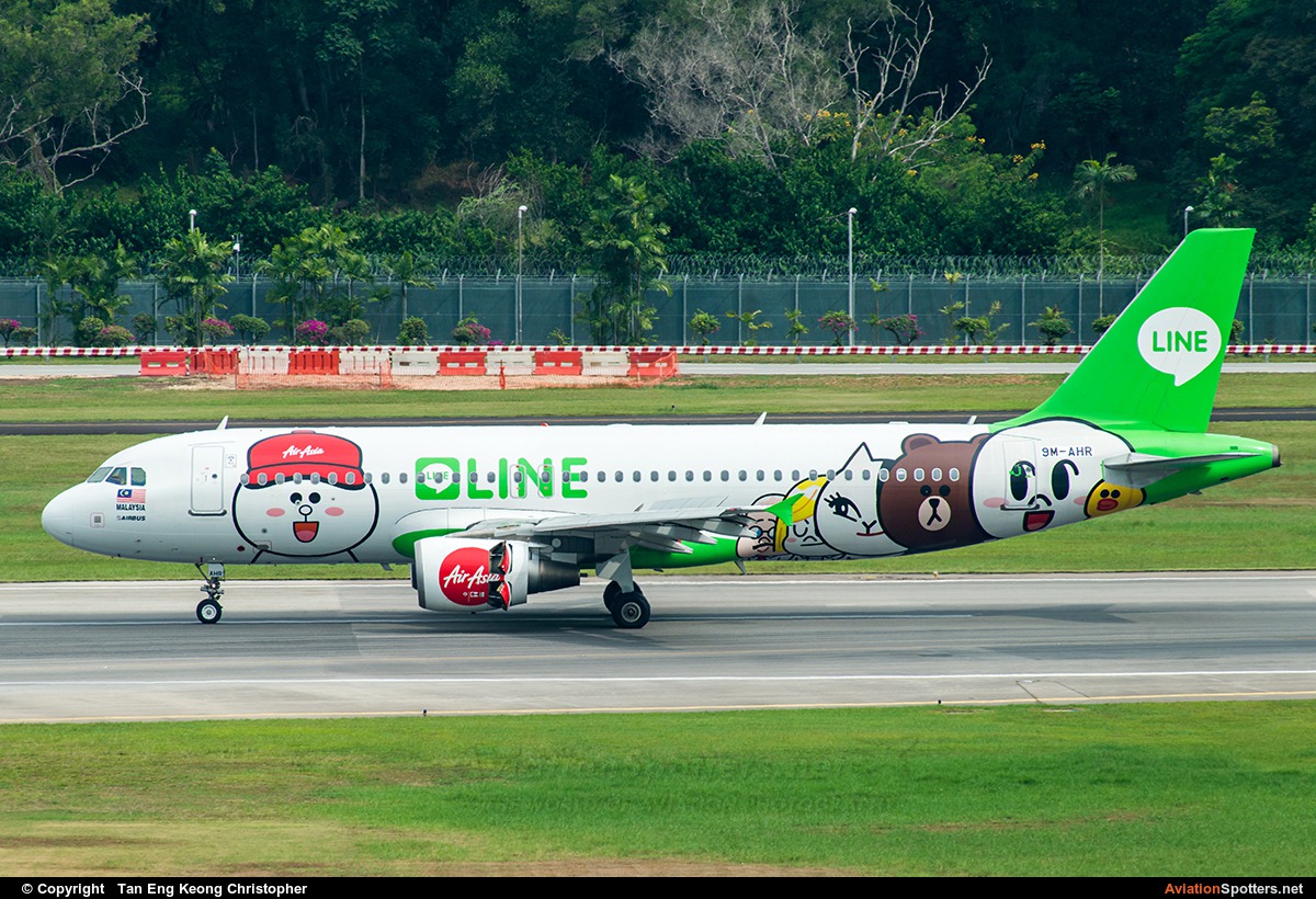 AirAsia (Malaysia)  -  A320-214  (9M-AHR) By Tan Eng Keong Christopher (Christopher Tan Eng Keong)